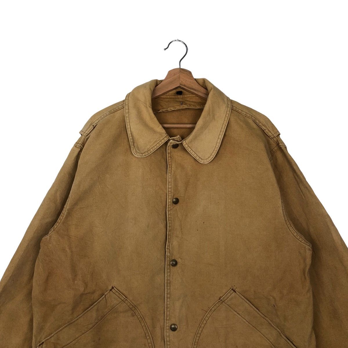 Vintage VINTAGE CHORE DUCK CANVAS JACKET L.L.BEAN USA MADE Size US M / EU 48-50 / 2 - 2 Thumbnail