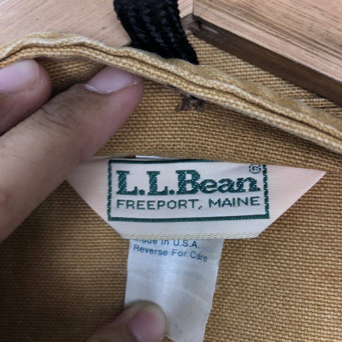 Vintage VINTAGE CHORE DUCK CANVAS JACKET L.L.BEAN USA MADE Size US M / EU 48-50 / 2 - 12 Thumbnail