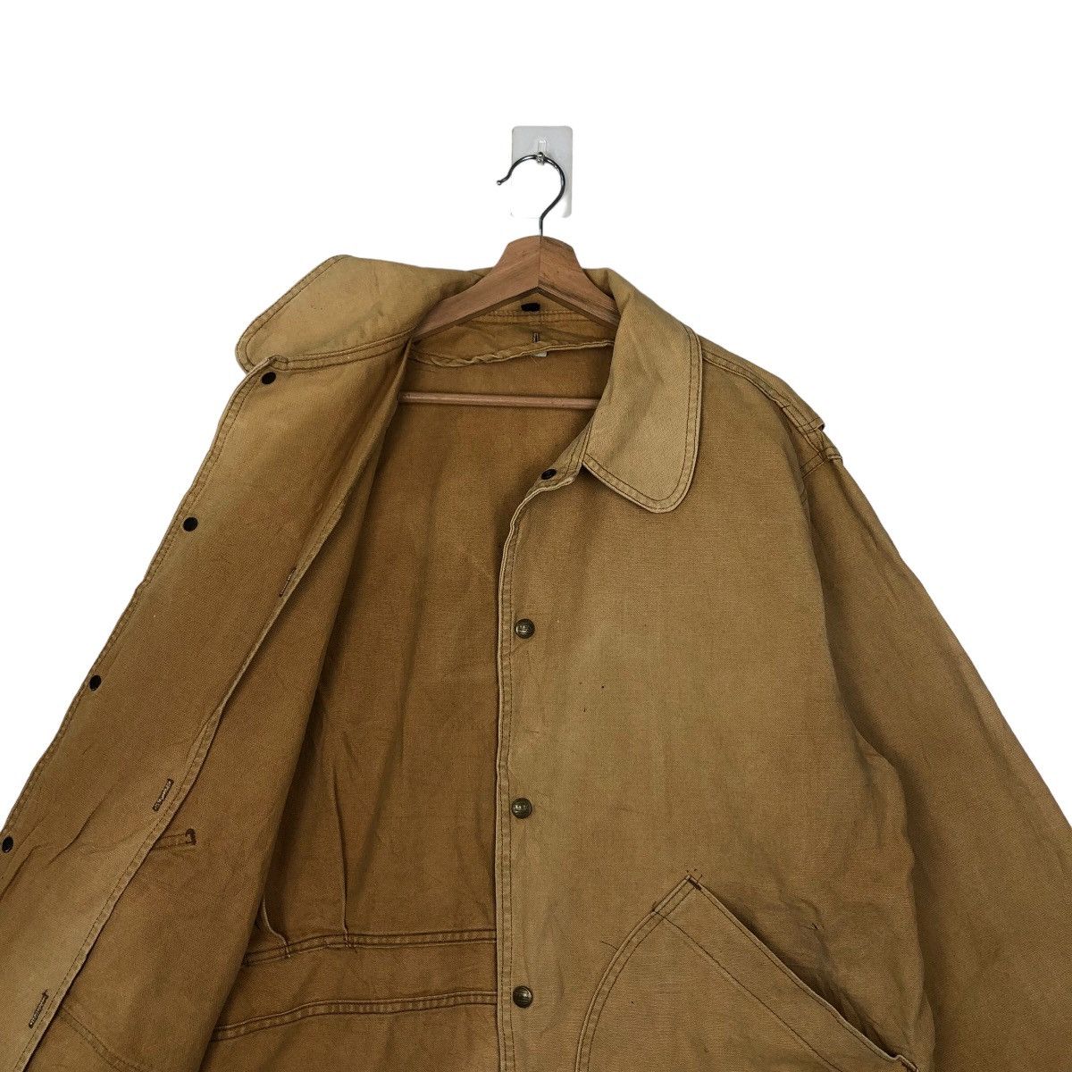Vintage VINTAGE CHORE DUCK CANVAS JACKET L.L.BEAN USA MADE Size US M / EU 48-50 / 2 - 9 Thumbnail