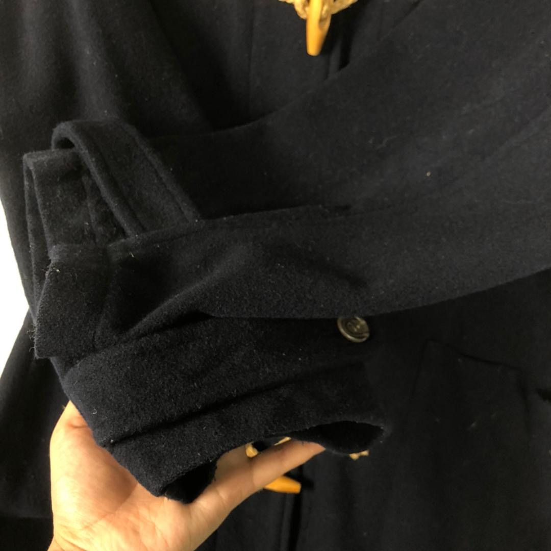 Polo Ralph Lauren × Ralph Lauren × Vintage 💥 RALPH LAUREN DUFFEL COAT NAVY HOODIE Size US S / EU 44-46 / 1 - 9 Thumbnail