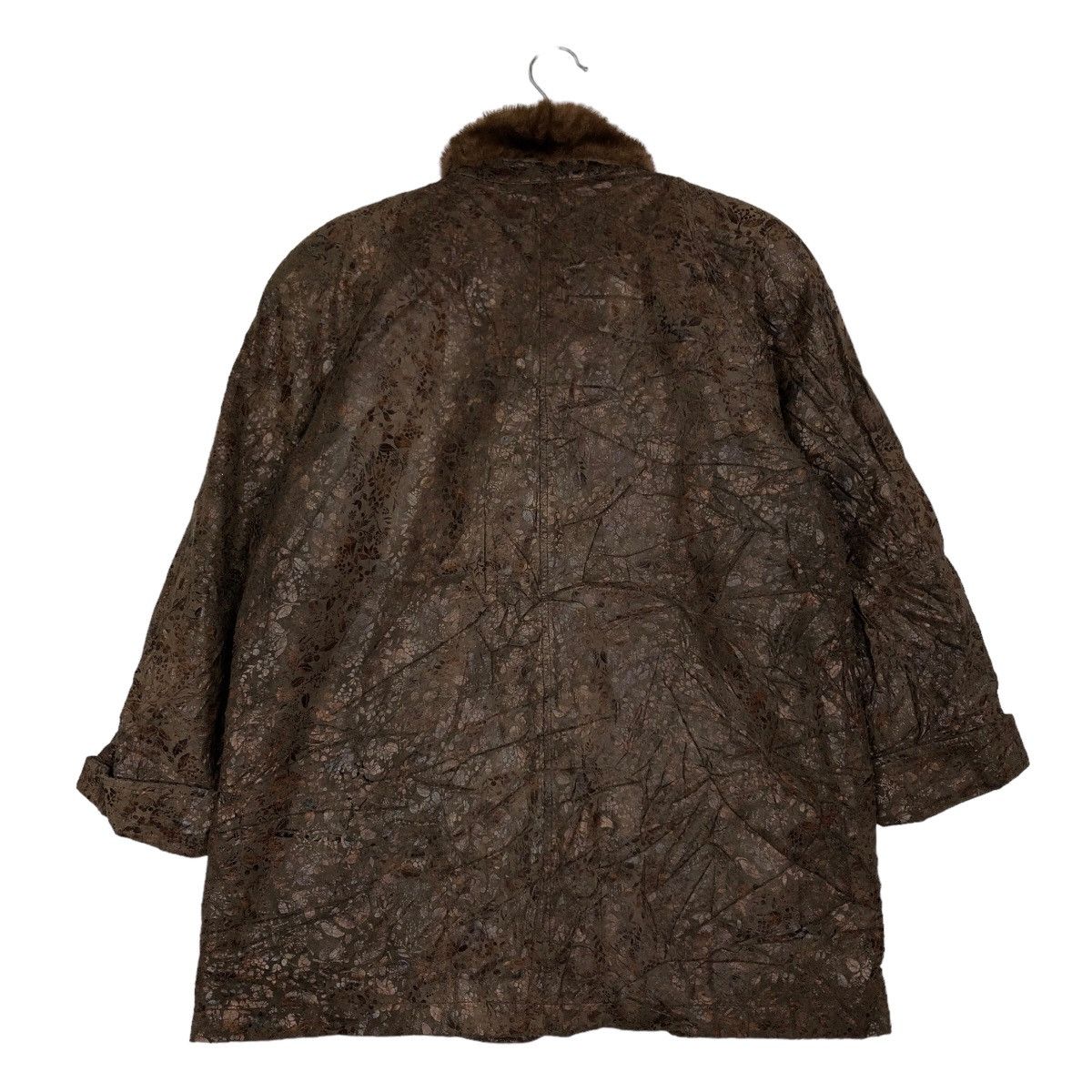Japanese Brand VINTAGE SOFT LEATHER LONG JACKET JAPAN INSPIRE ISSEY MIYAKE Size US L / EU 52-54 / 3 - 7 Thumbnail