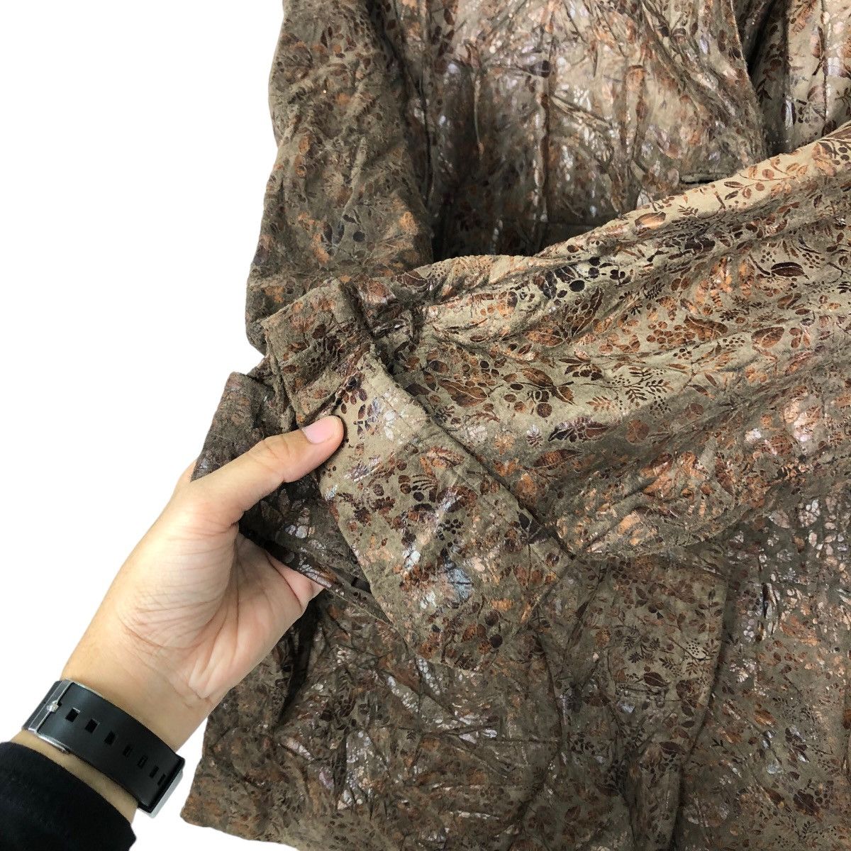 Japanese Brand VINTAGE SOFT LEATHER LONG JACKET JAPAN INSPIRE ISSEY MIYAKE Size US L / EU 52-54 / 3 - 11 Thumbnail