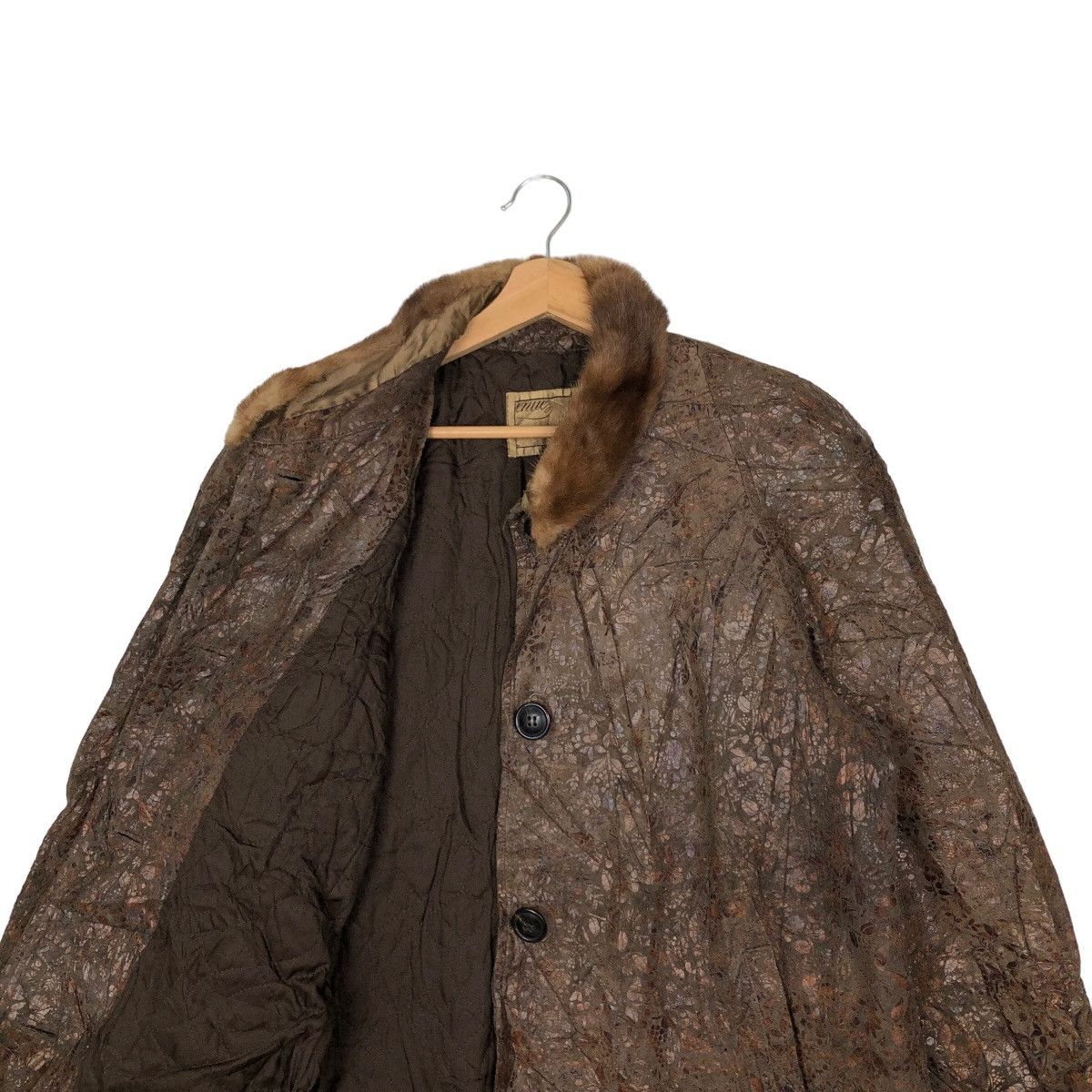 Japanese Brand VINTAGE SOFT LEATHER LONG JACKET JAPAN INSPIRE ISSEY MIYAKE Size US L / EU 52-54 / 3 - 9 Thumbnail
