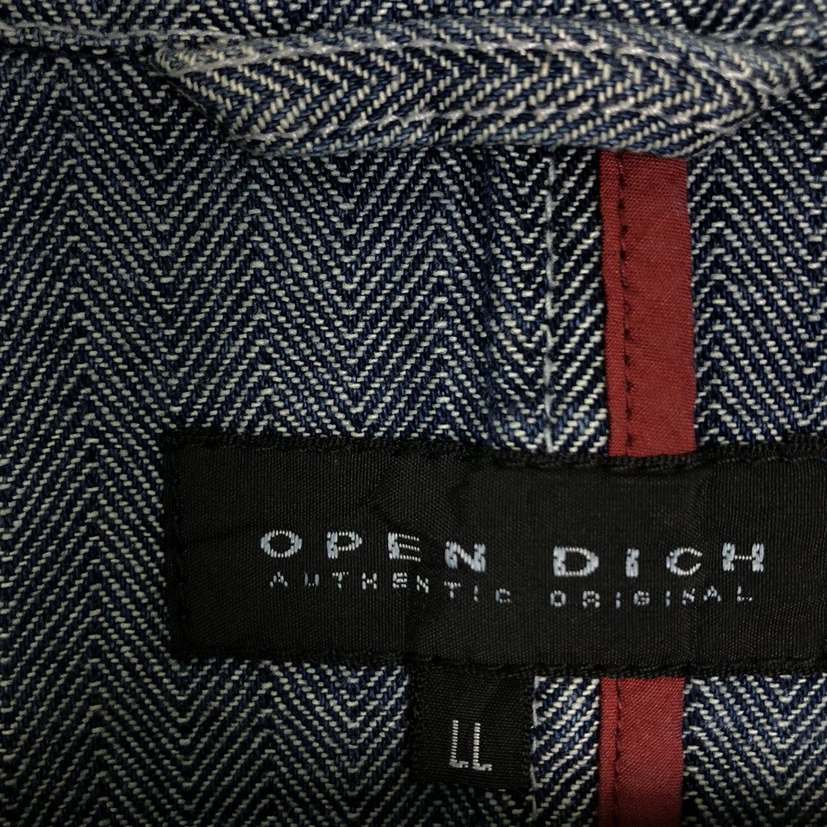 Japanese Brand VINTAGE DENIM CHORE WORK JACKET OPEN DICH ISSEY MIYAKE JAPAN Size US L / EU 52-54 / 3 - 11 Thumbnail