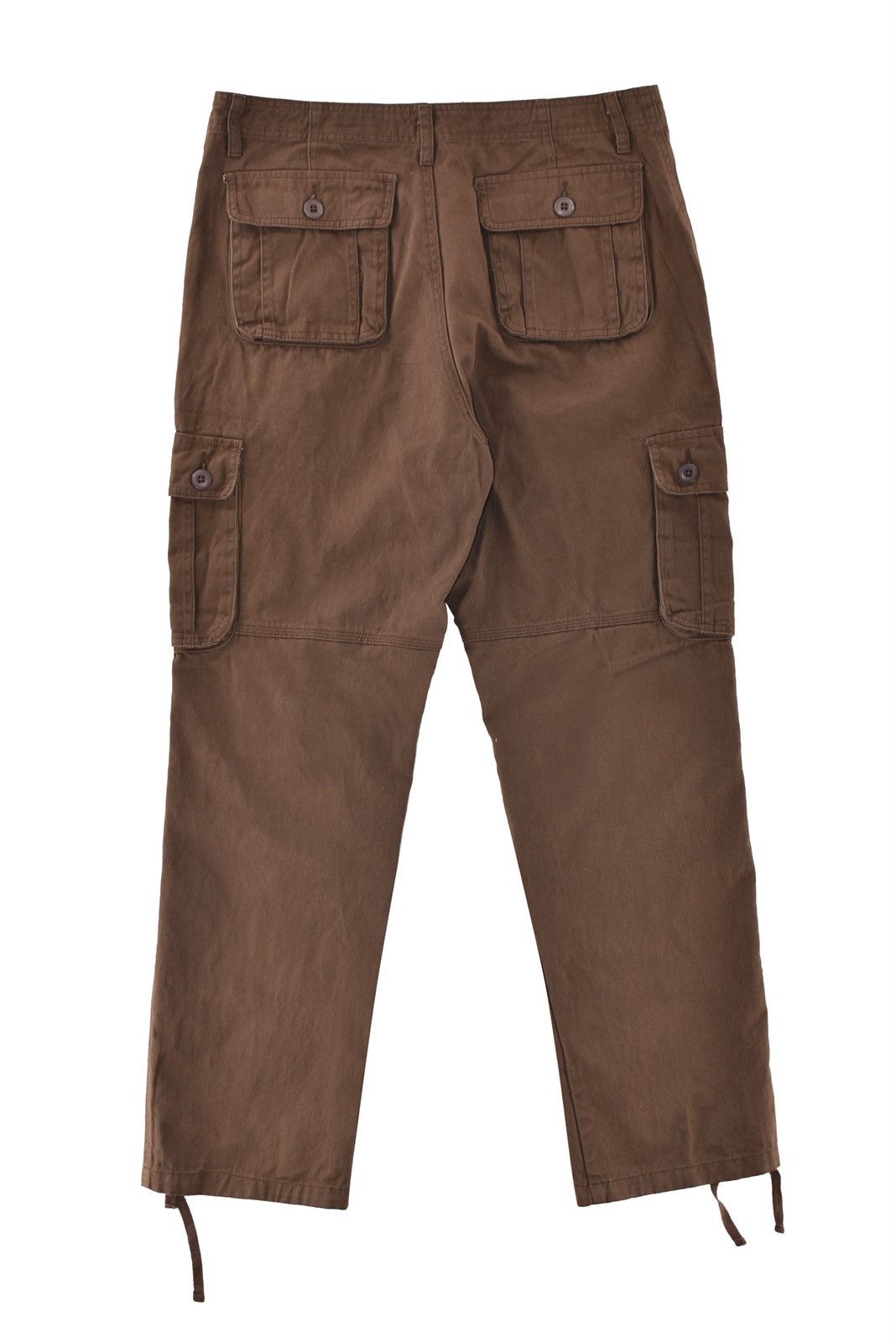 Japanese Brand 6 Pocket Cargo Pants Earth Brown Size US 29 - 5 Thumbnail