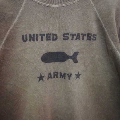 Tultex Vintage 80s United States Army Sweatshirt Size US S / EU 44-46 / 1 - 3 Thumbnail