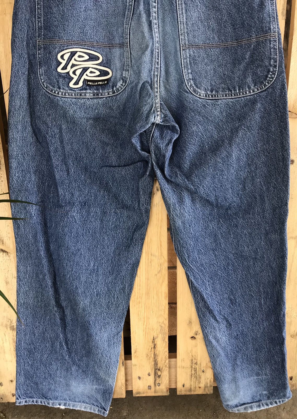 Marc Buchanan 90s Pelle Pelle By Marc Buchanan Baggy Denim Size US 36 / EU 52 - 6 Thumbnail