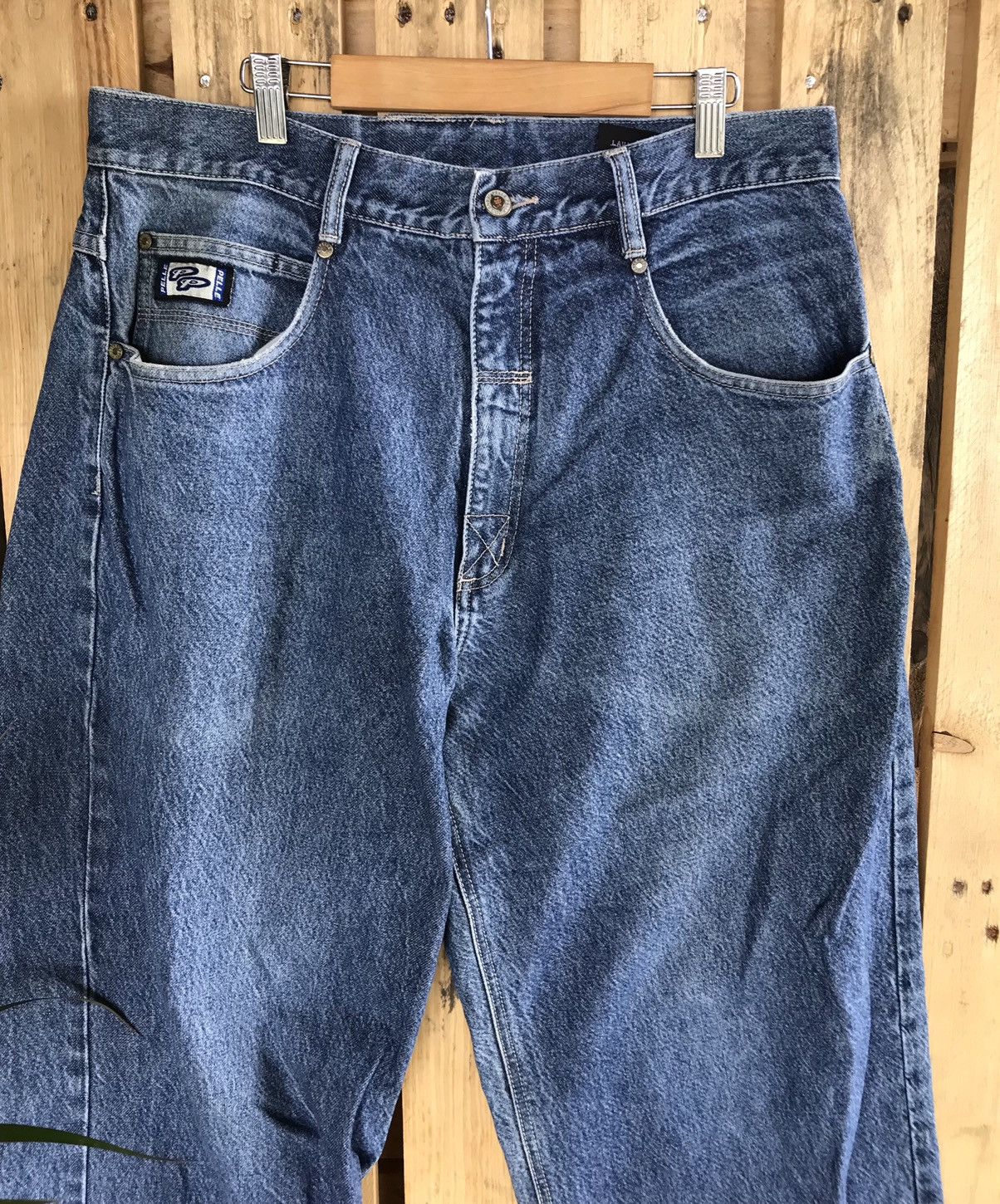 Marc Buchanan 90s Pelle Pelle By Marc Buchanan Baggy Denim Size US 36 / EU 52 - 7 Thumbnail