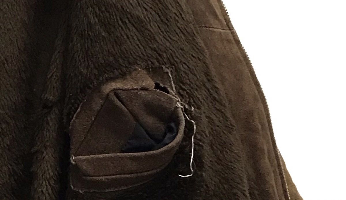 Japanese Brand × Leather Eroica Tokyo Osaka Leather Wear Faded Bomber Jacket Size US M / EU 48-50 / 2 - 6 Thumbnail