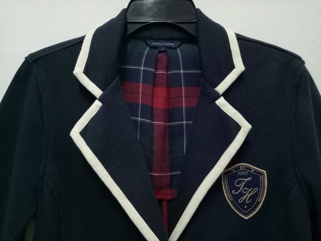 Tommy Hilfiger 🔥🔥🔥Tommy Hilfiger Mods Style Blazer Jacket Coat Rare Size 38L - 4 Thumbnail