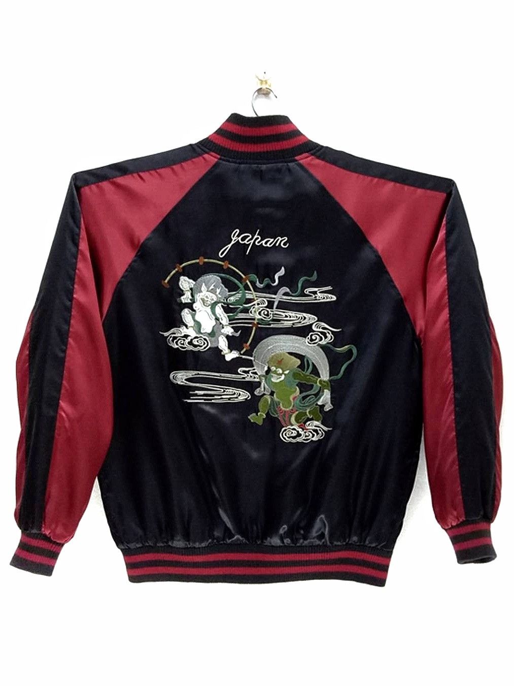 Other 🔥🔥🔥Reversible Raijin Embroidery Japanese Sukajan Jacket Size US L / EU 52-54 / 3 - 4 Thumbnail