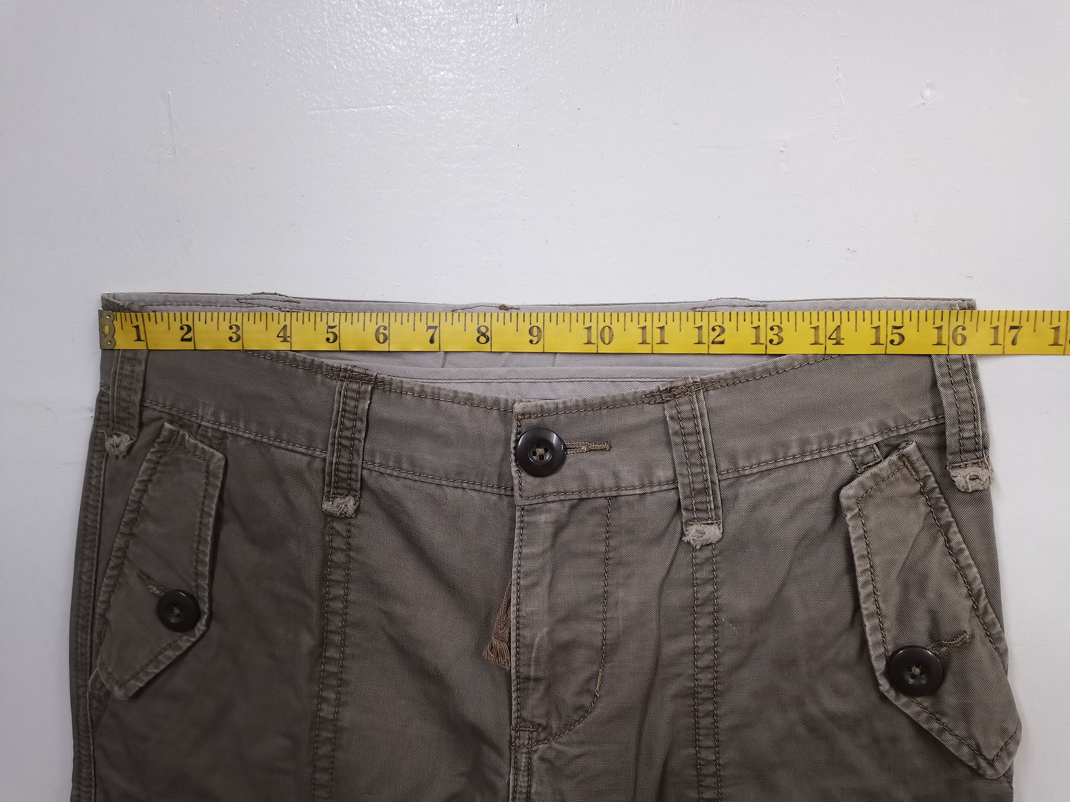 Levi's 🔥🔥🔥Levis 6 Pocket Cargo Pants Rare Design Size US 33 - 17 Thumbnail