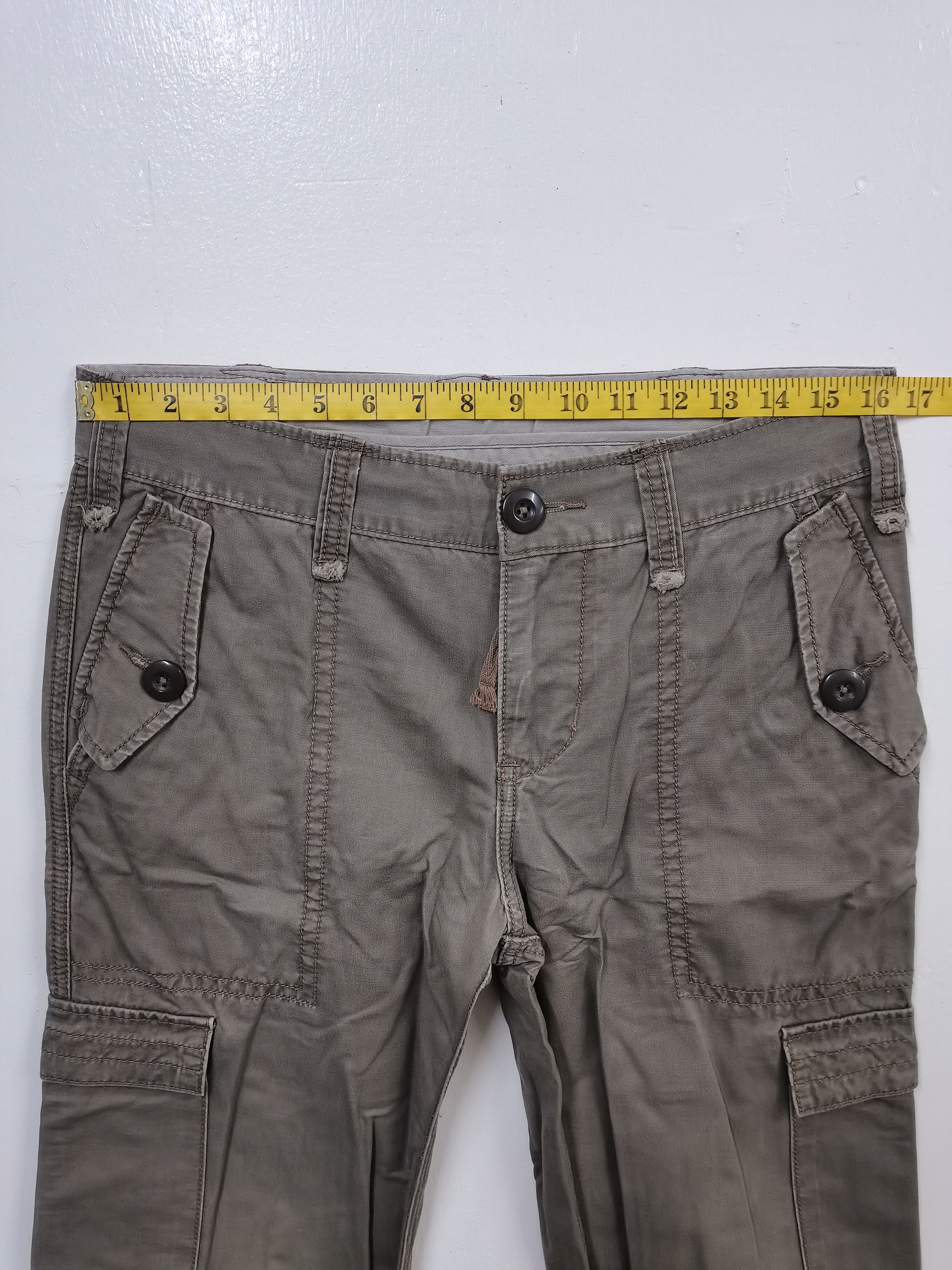 Levi's 🔥🔥🔥Levis 6 Pocket Cargo Pants Rare Design Size US 33 - 16 Thumbnail