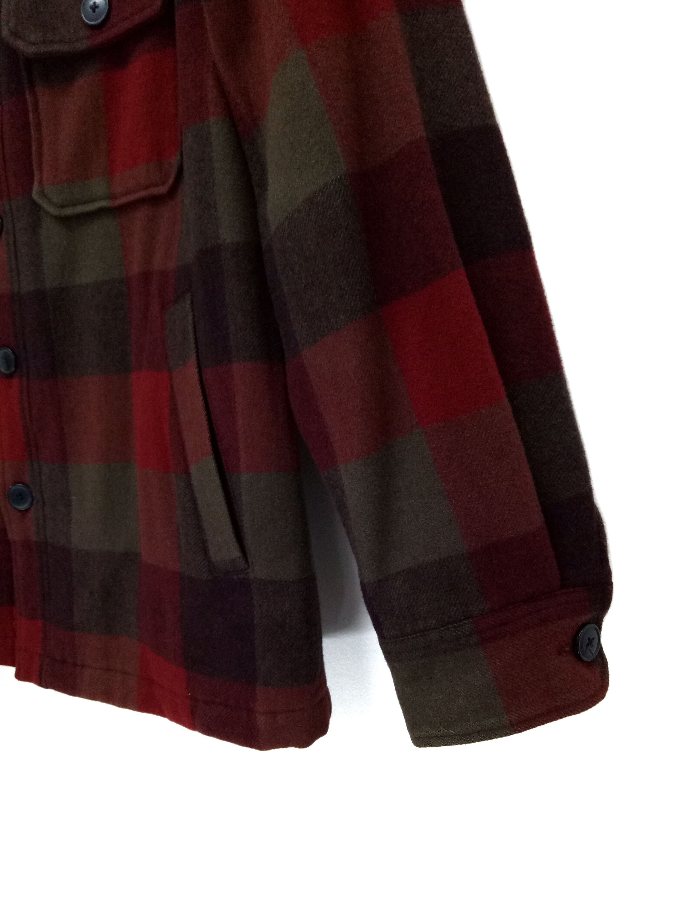 Flannel 🔥🔥🔥Uniqlo Wool & Rayon Tartan Plaid Jacket 4 Pocket Size US M / EU 48-50 / 2 - 3 Thumbnail