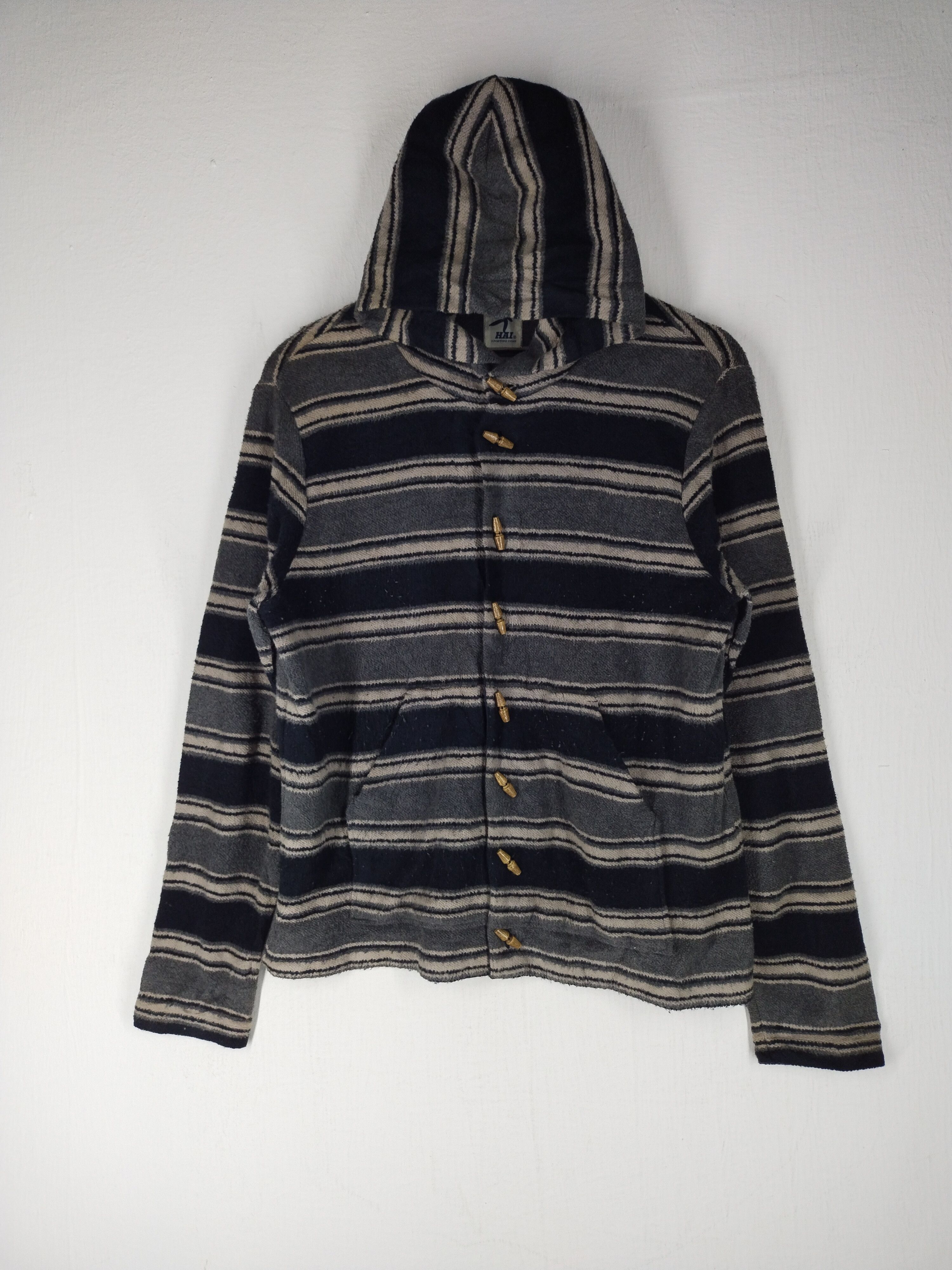 Hai Sporting Gear ISSEY MIYAKE DESIGN STUDIOS HAI SPORTING GEAR HOODIE Size US S / EU 44-46 / 1 - 3 Thumbnail