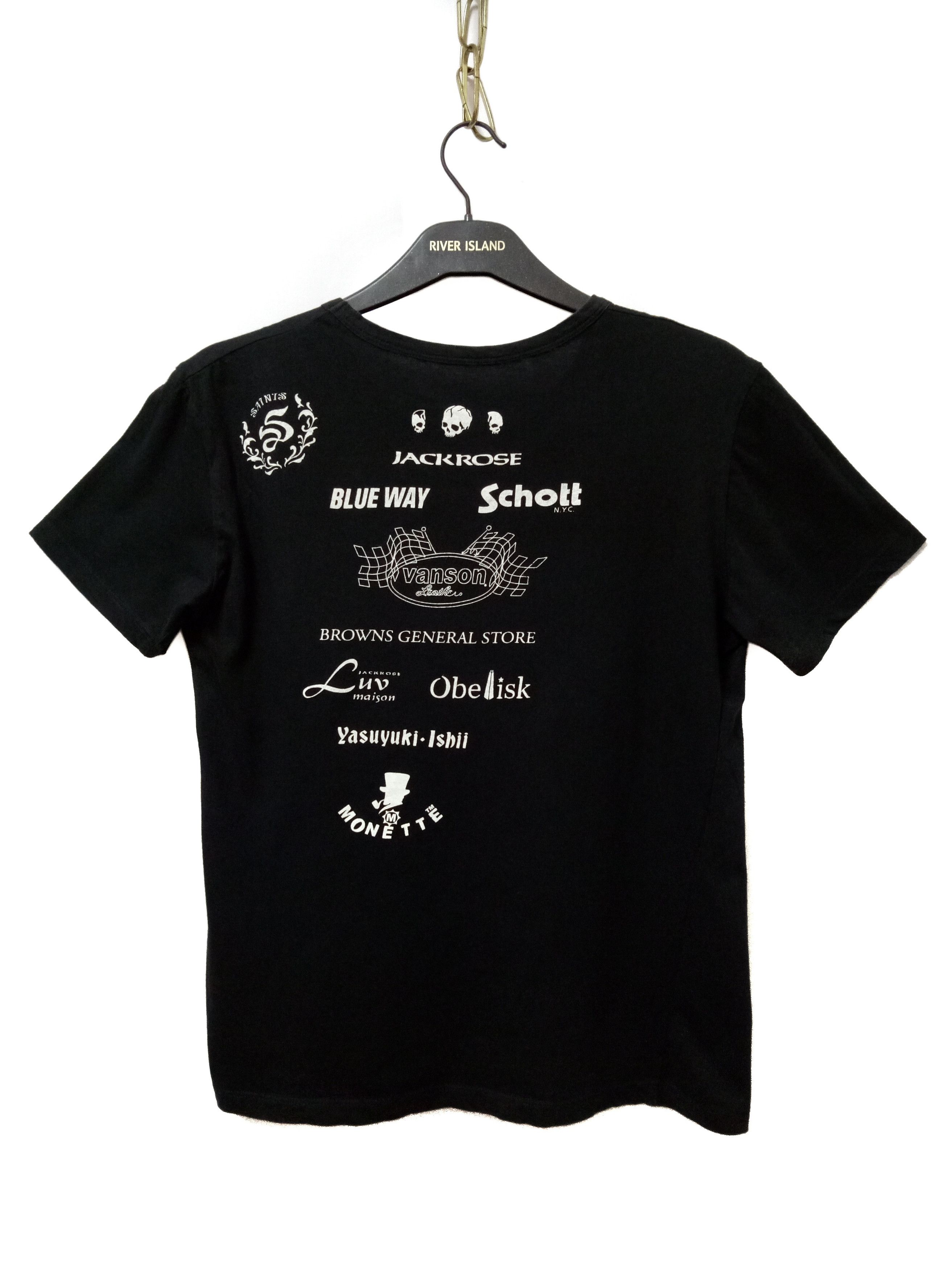 JACKROSE 🔥🔥🔥Vanson Leather x Jackrose x Schott x Blueway T-Shirt Size US S / EU 44-46 / 1 - 1 Thumbnail