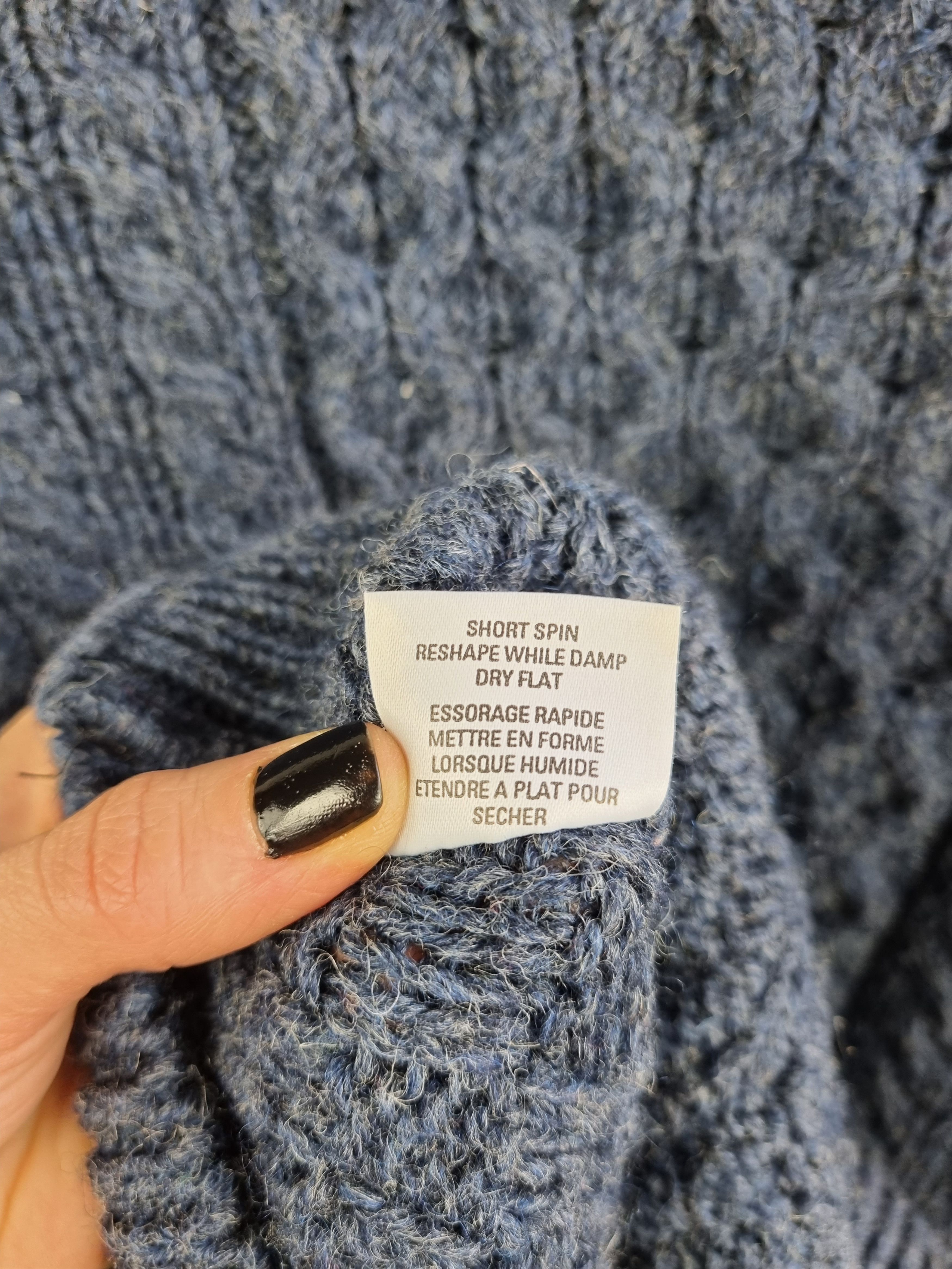 Aran Crafts × Vintage 90s Aran Crafts Ireland Heavy Cable Knitted Wool Sweater Size US L / EU 52-54 / 3 - 14 Thumbnail