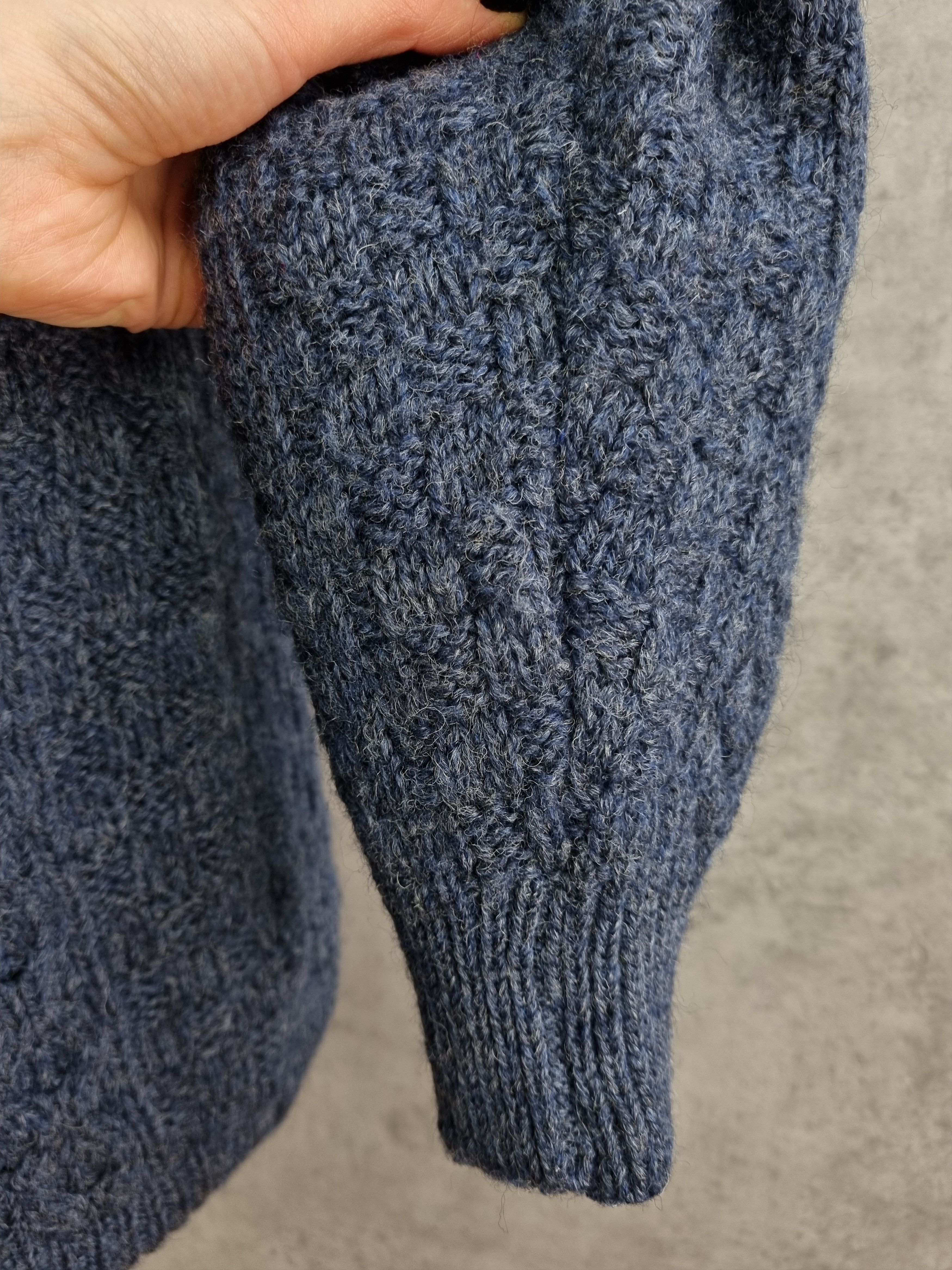 Aran Crafts × Vintage 90s Aran Crafts Ireland Heavy Cable Knitted Wool Sweater Size US L / EU 52-54 / 3 - 16 Thumbnail