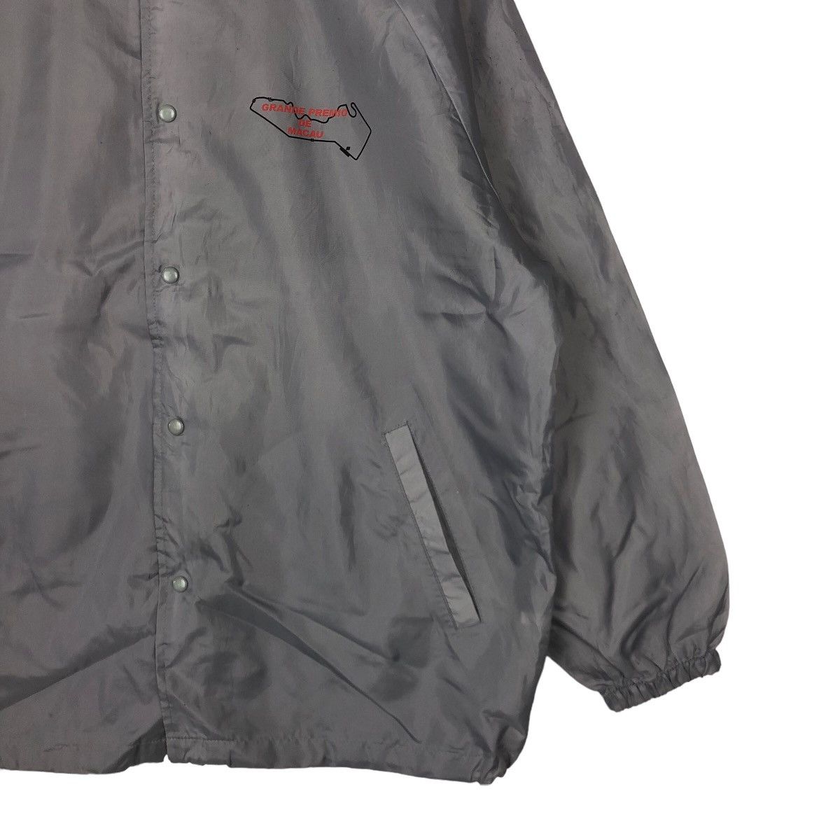 Japanese Brand VINTAGE BOMBER JACKET STYLE MACAU GRAND PRIX BIG LOGO WORKER Size US M / EU 48-50 / 2 - 4 Thumbnail