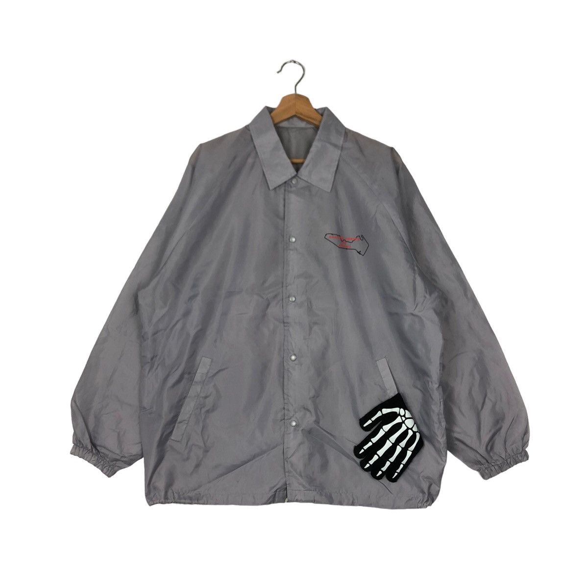 Japanese Brand VINTAGE BOMBER JACKET STYLE MACAU GRAND PRIX BIG LOGO WORKER Size US M / EU 48-50 / 2 - 1 Thumbnail