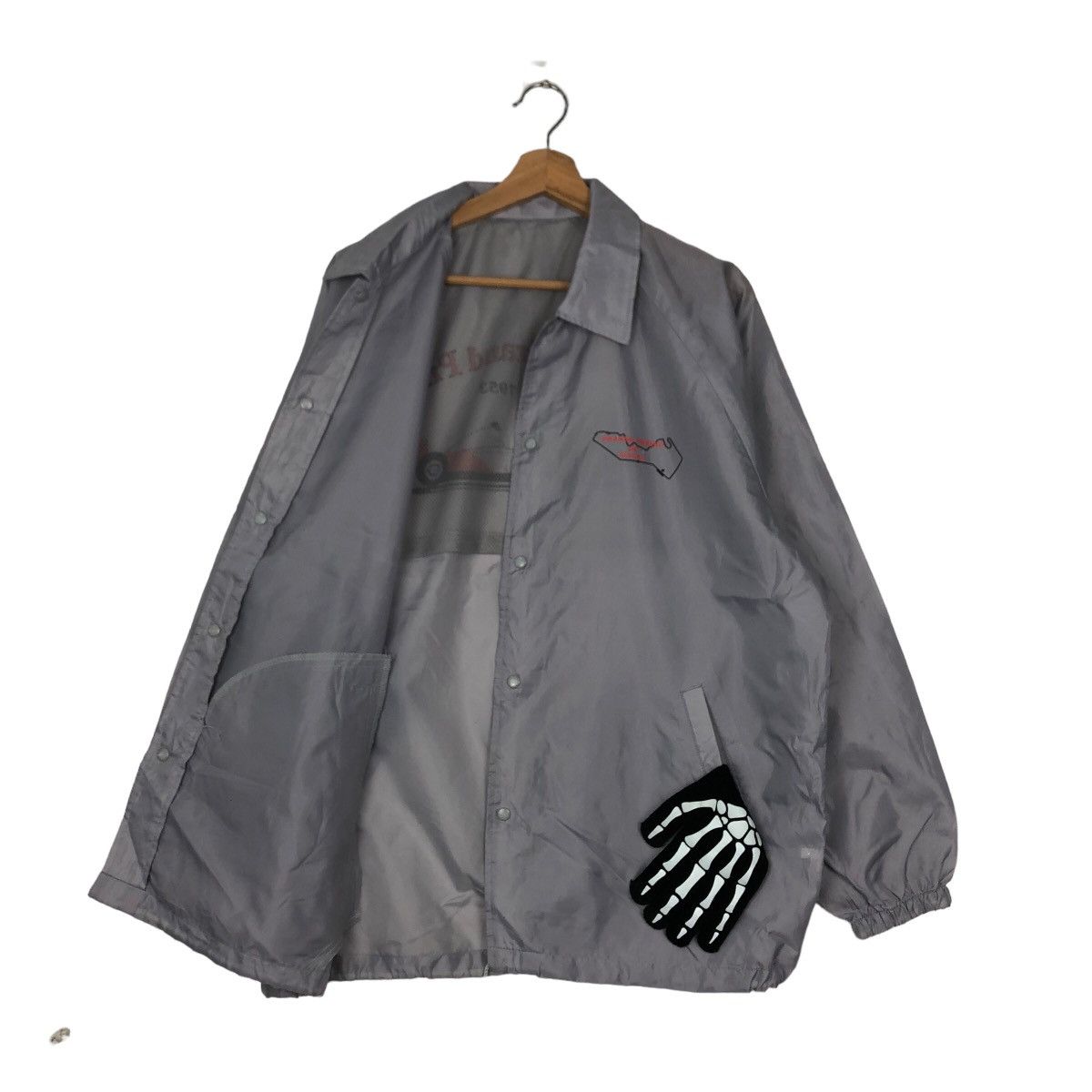 Japanese Brand VINTAGE BOMBER JACKET STYLE MACAU GRAND PRIX BIG LOGO WORKER Size US M / EU 48-50 / 2 - 9 Thumbnail