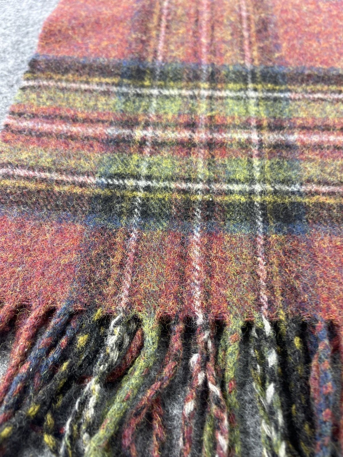 J. Press × Johnstons Of Elgin × Vintage JOHNSTONS ft J. PRESS SCARVES / MUFFLER / NECKWEAR T336 Size ONE SIZE - 6 Thumbnail