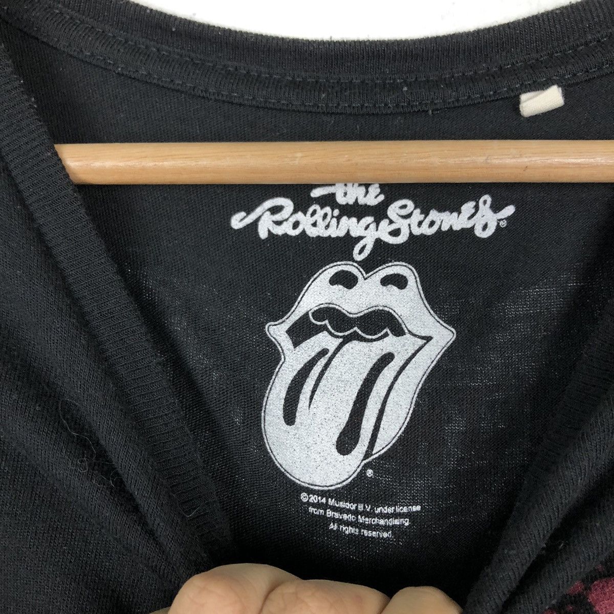 Band Tees VINTAGE Y2K ROLLING STONE BAND TEE BIG LOGO Size US L / EU 52-54 / 3 - 9 Thumbnail