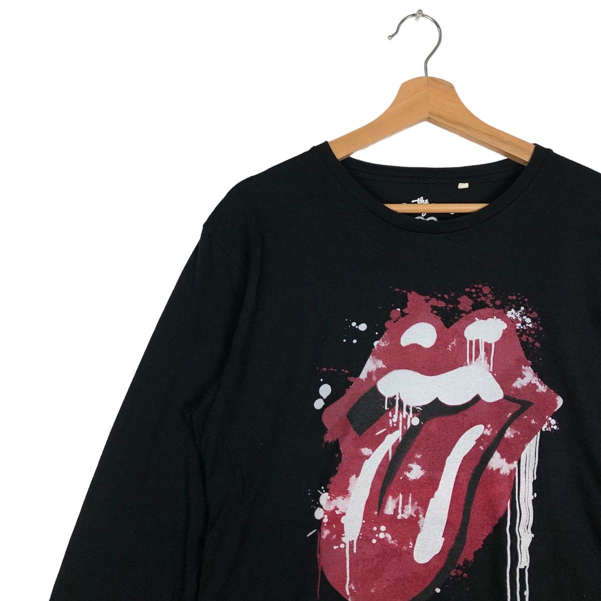 Band Tees VINTAGE Y2K ROLLING STONE BAND TEE BIG LOGO Size US L / EU 52-54 / 3 - 6 Thumbnail