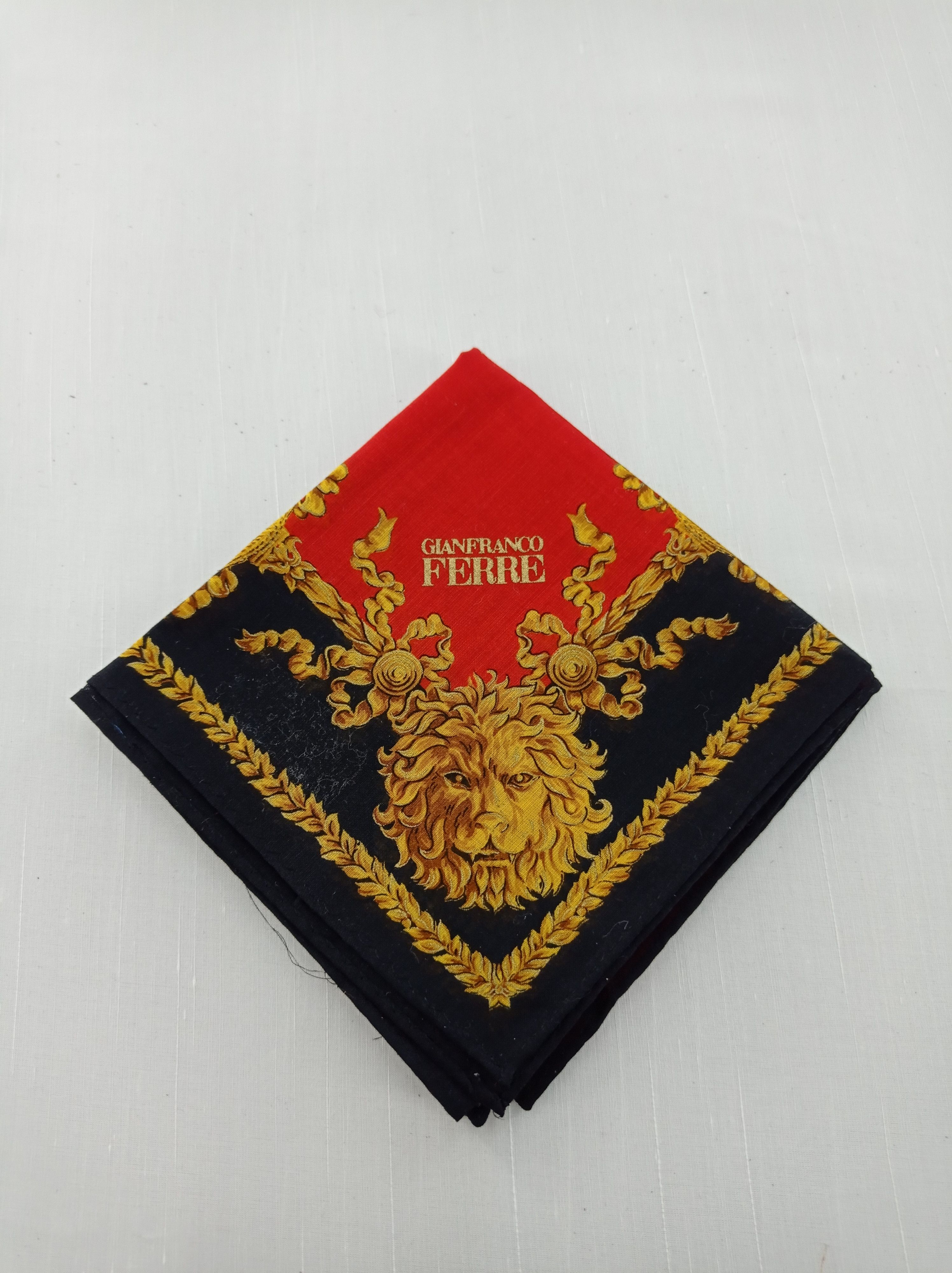 Gianfranco Ferre Vintage Gianfranco Ferre Handkerchief / Neckwear/Bandana H31 Size ONE SIZE - 2 Thumbnail
