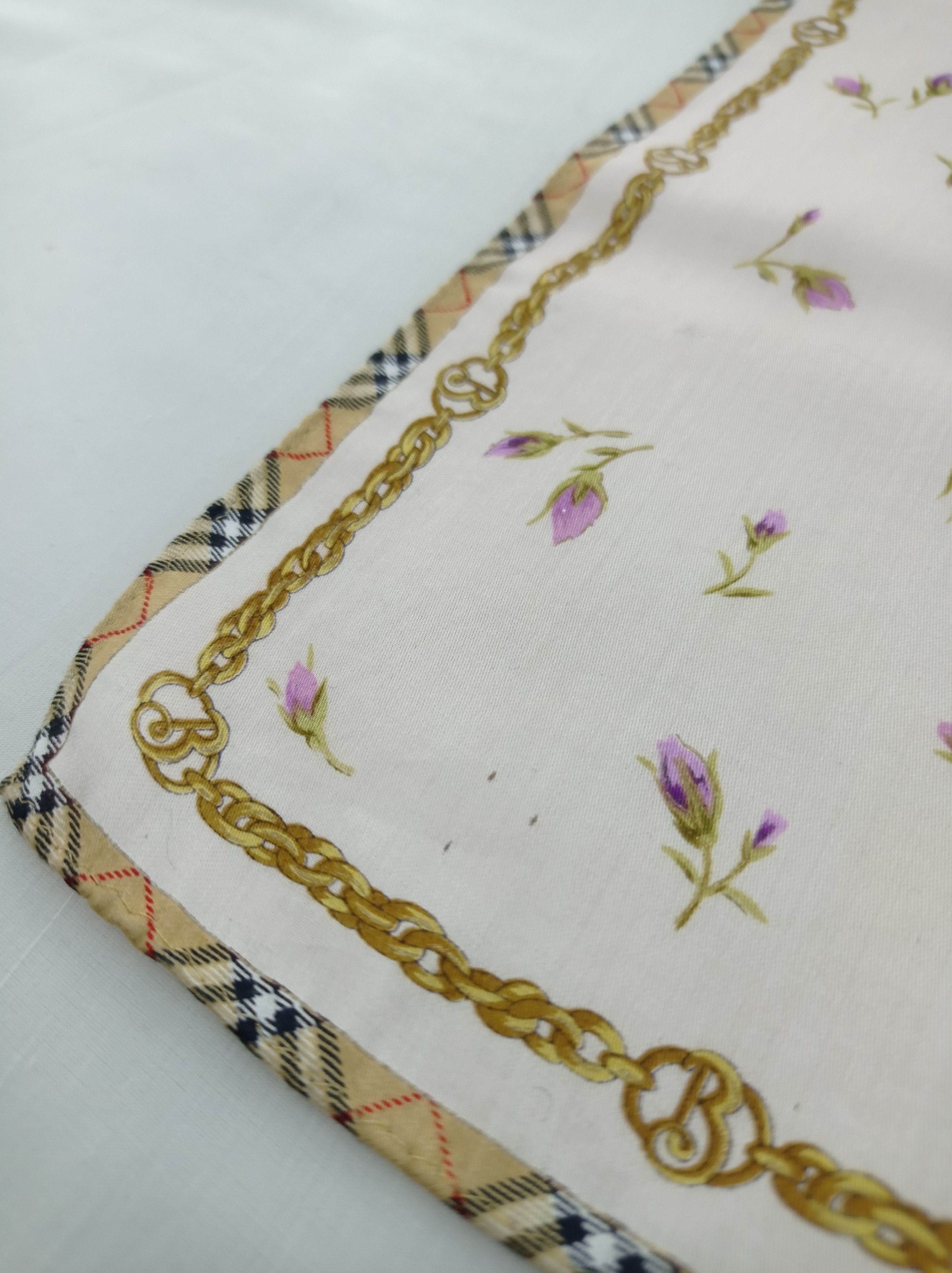 Burberry Vintage Burberry Handkerchief / Neckwear / Bandana Size ONE SIZE - 4 Thumbnail