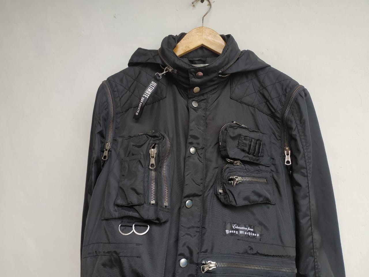 Japanese Brand Fit S to M,Education From Young Machines Multipocket Bomber Size US M / EU 48-50 / 2 - 6 Thumbnail