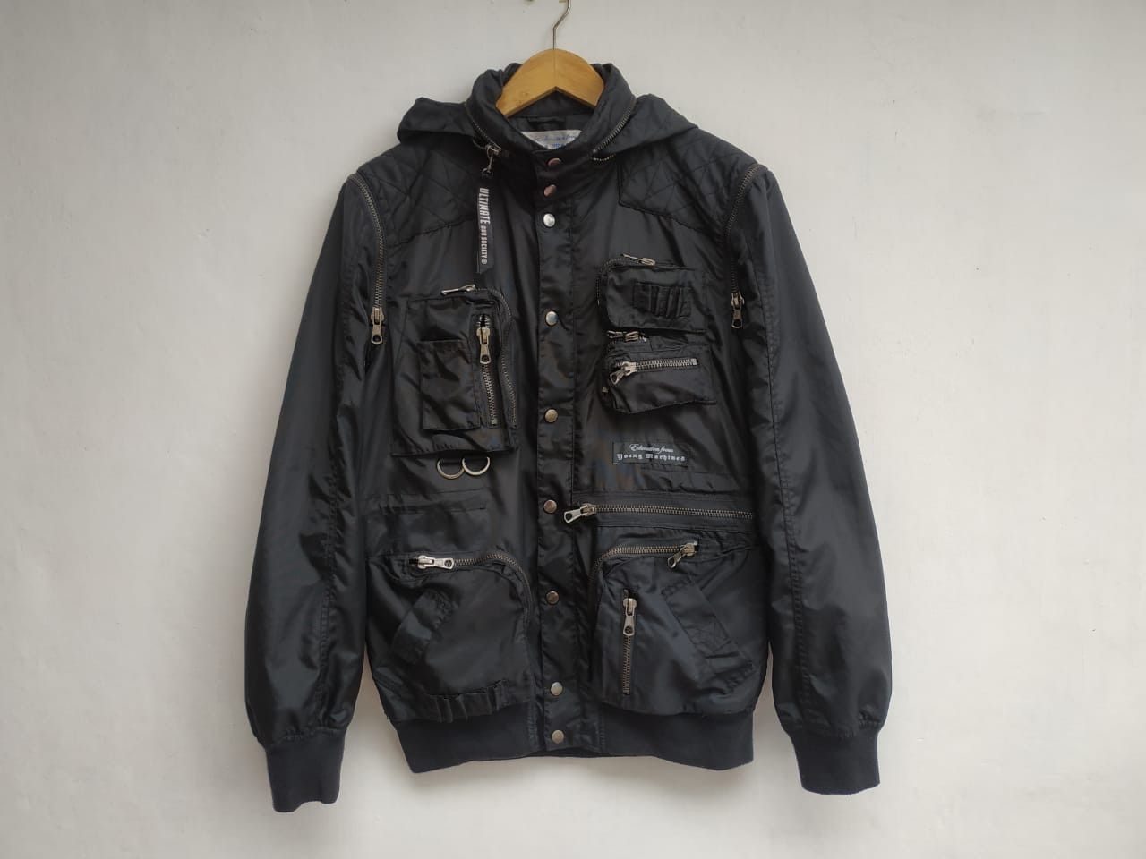 Japanese Brand Fit S to M,Education From Young Machines Multipocket Bomber Size US M / EU 48-50 / 2 - 4 Thumbnail