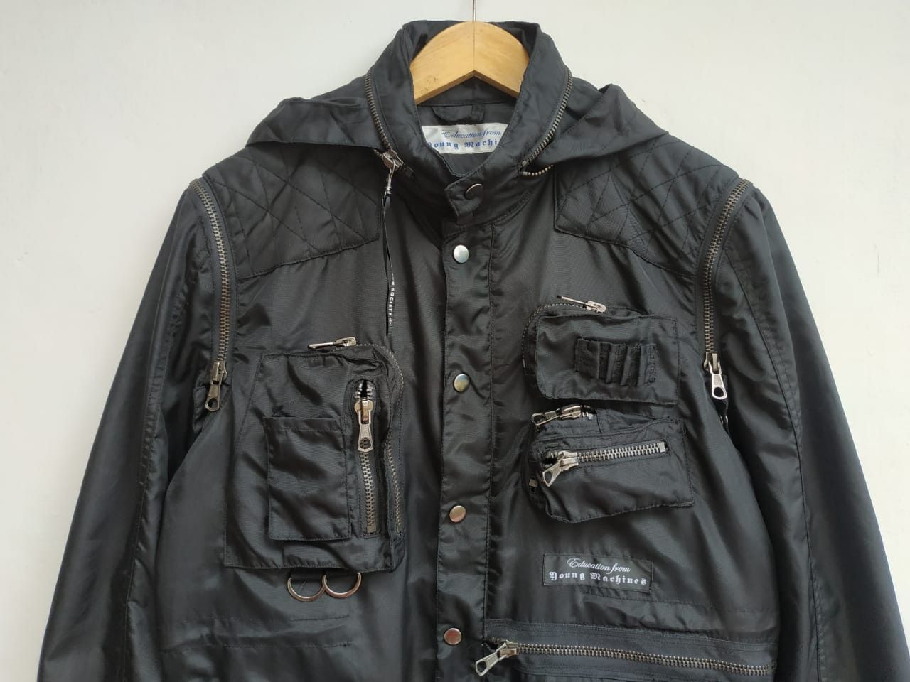 Japanese Brand Fit S to M,Education From Young Machines Multipocket Bomber Size US M / EU 48-50 / 2 - 12 Thumbnail