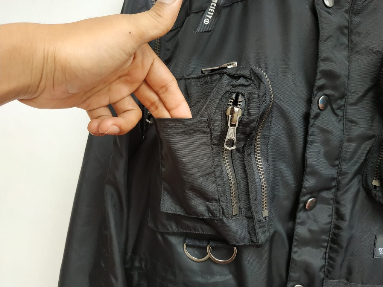 Japanese Brand Fit S to M,Education From Young Machines Multipocket Bomber Size US M / EU 48-50 / 2 - 10 Thumbnail