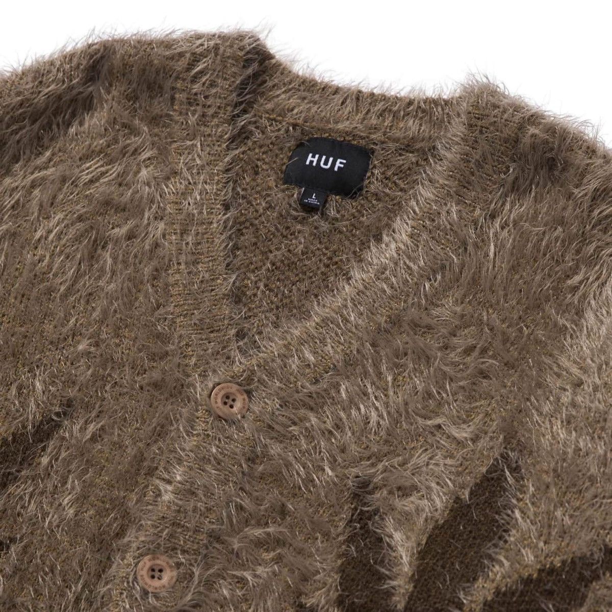 Huf × Pleasures Outro Cardigan Size US S / EU 44-46 / 1 - 3 Thumbnail
