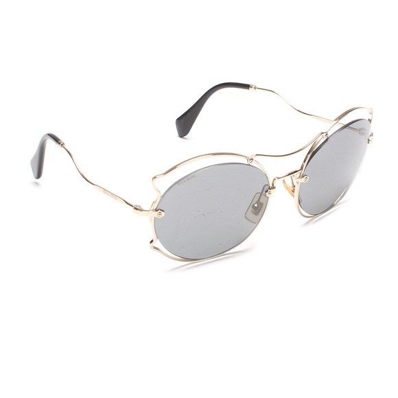 Miu Miu Round Gradient Sunglasses