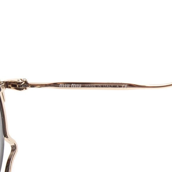 Miu Miu Round Gradient Sunglasses
