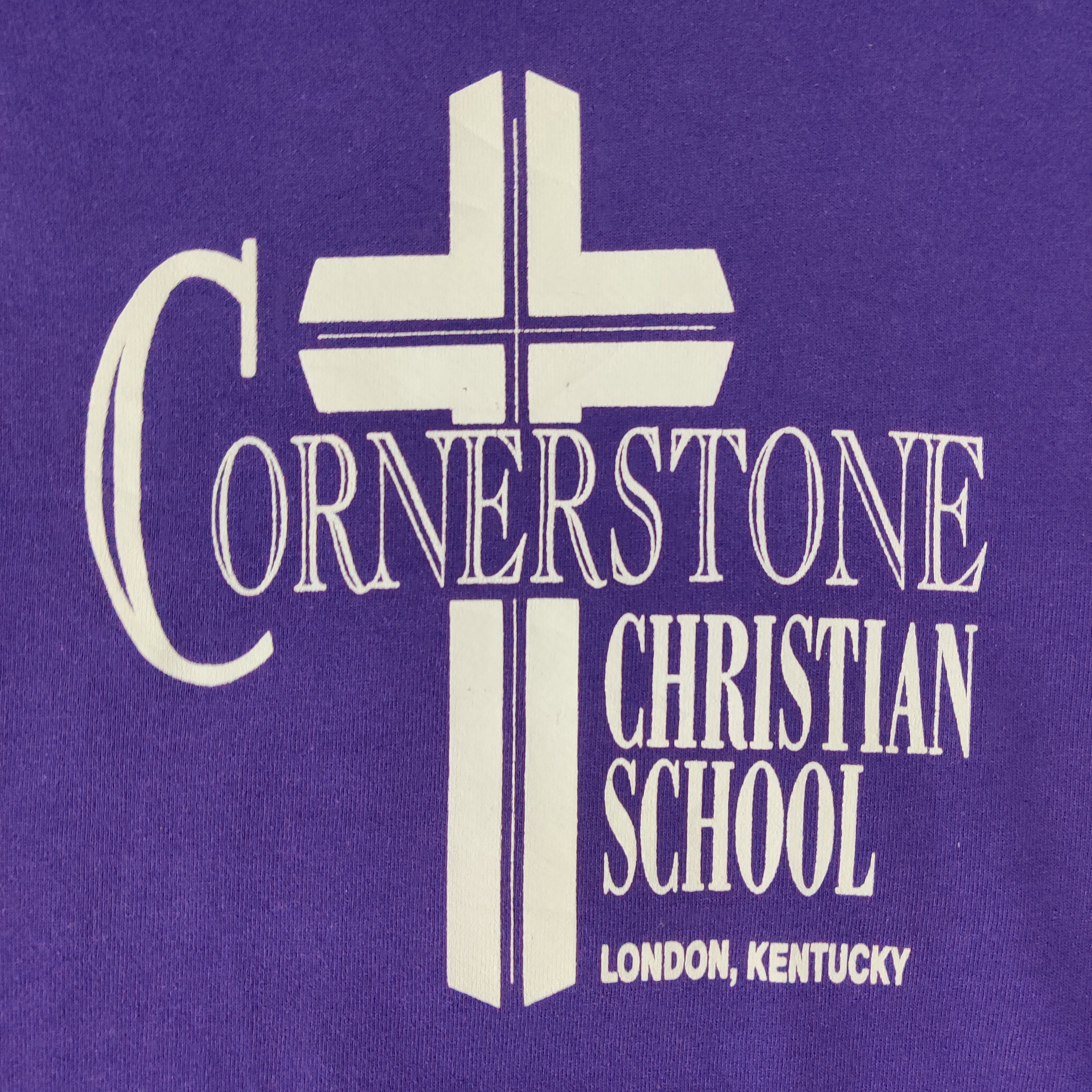 Jerzees Vintage Corner Stone Christian School, London Kentucky Size US S / EU 44-46 / 1 - 2 Thumbnail