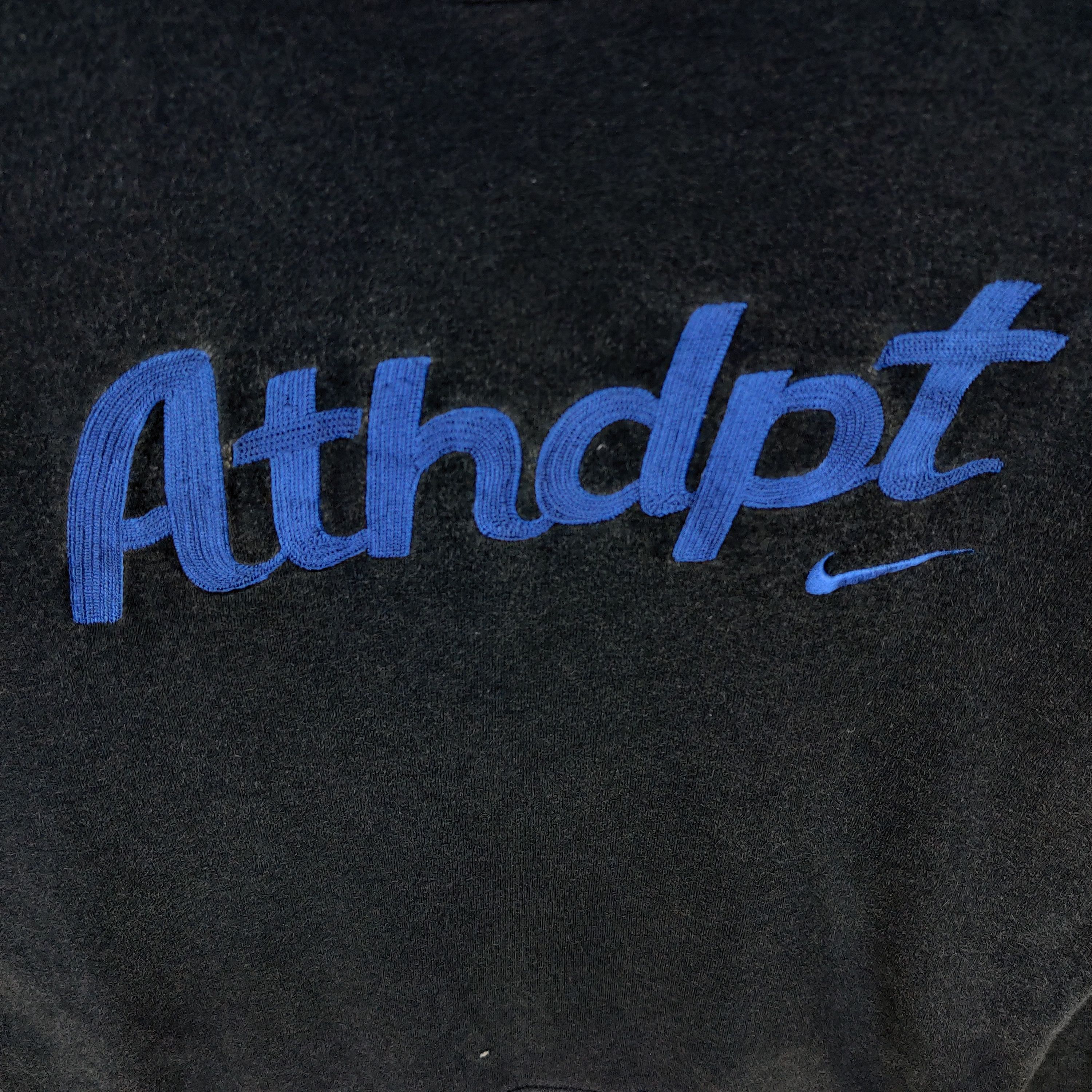 Nike Vintage Nike Athletics Dept Sweatshirt Embroidered Size US L / EU 52-54 / 3 - 2 Thumbnail