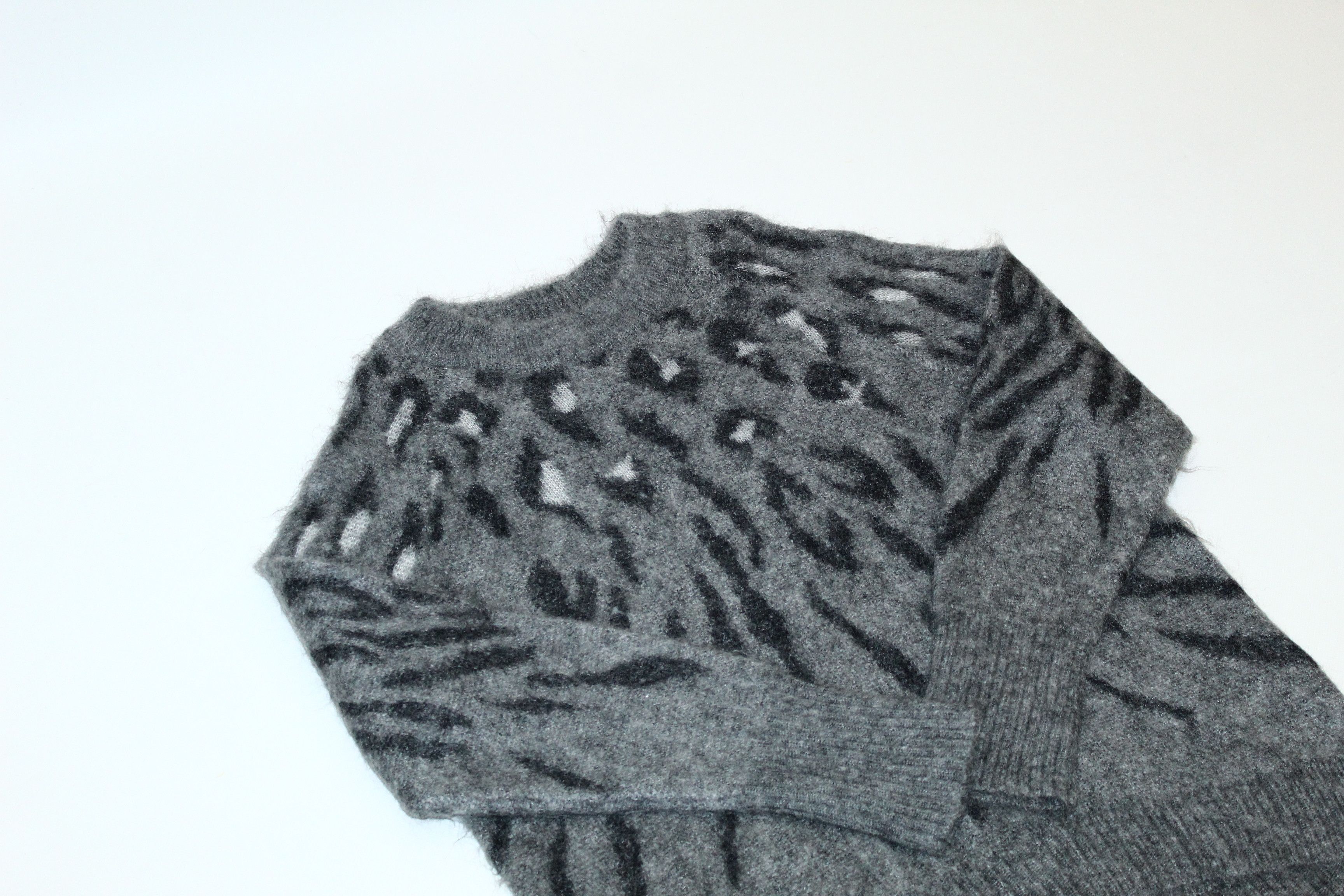 Allsaints Allsaints Arley Animal Mohair Oversize Jumper Size L / US 10 / IT 46 - 2 Thumbnail