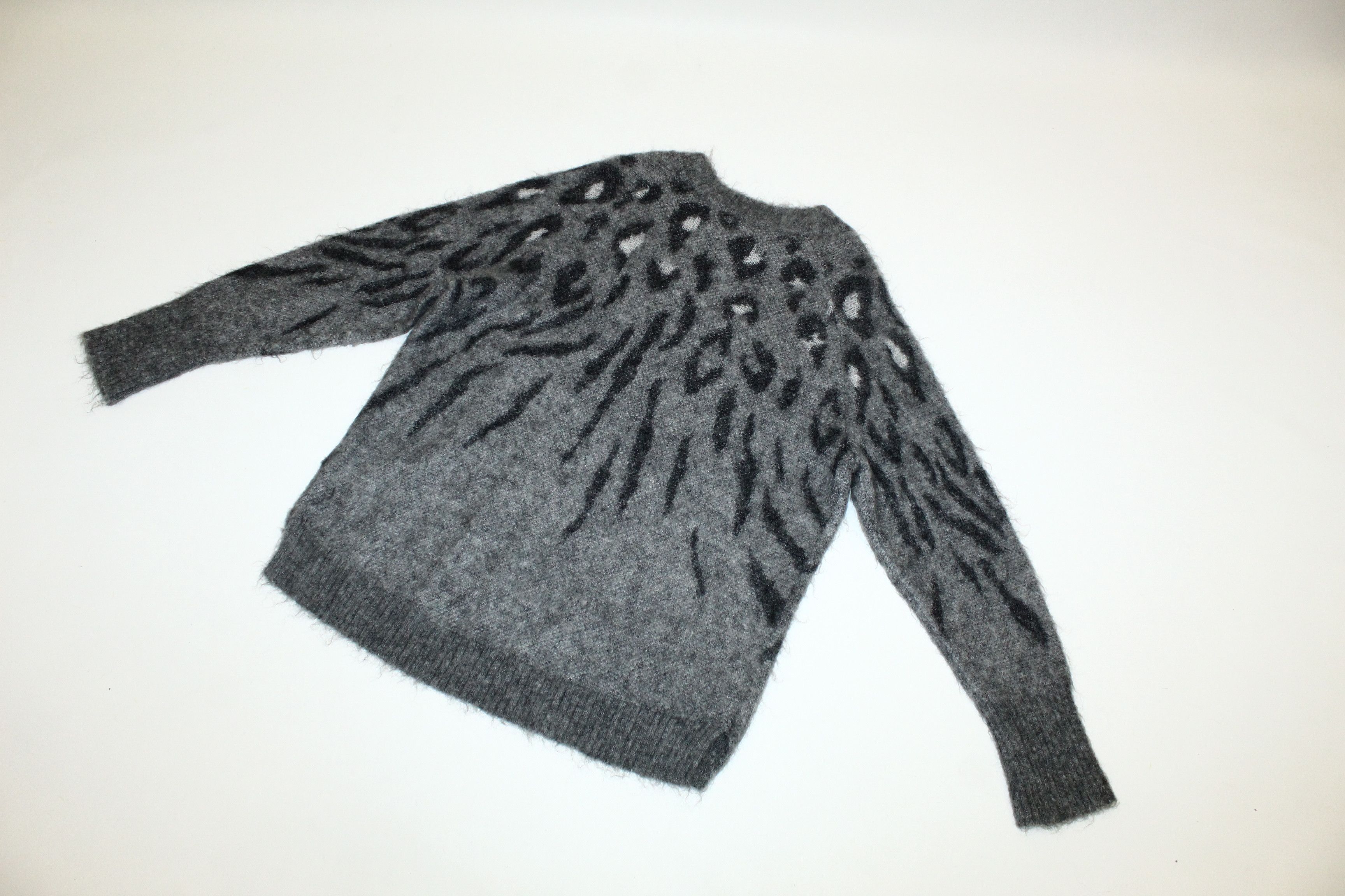 Allsaints Allsaints Arley Animal Mohair Oversize Jumper Size L / US 10 / IT 46 - 6 Thumbnail