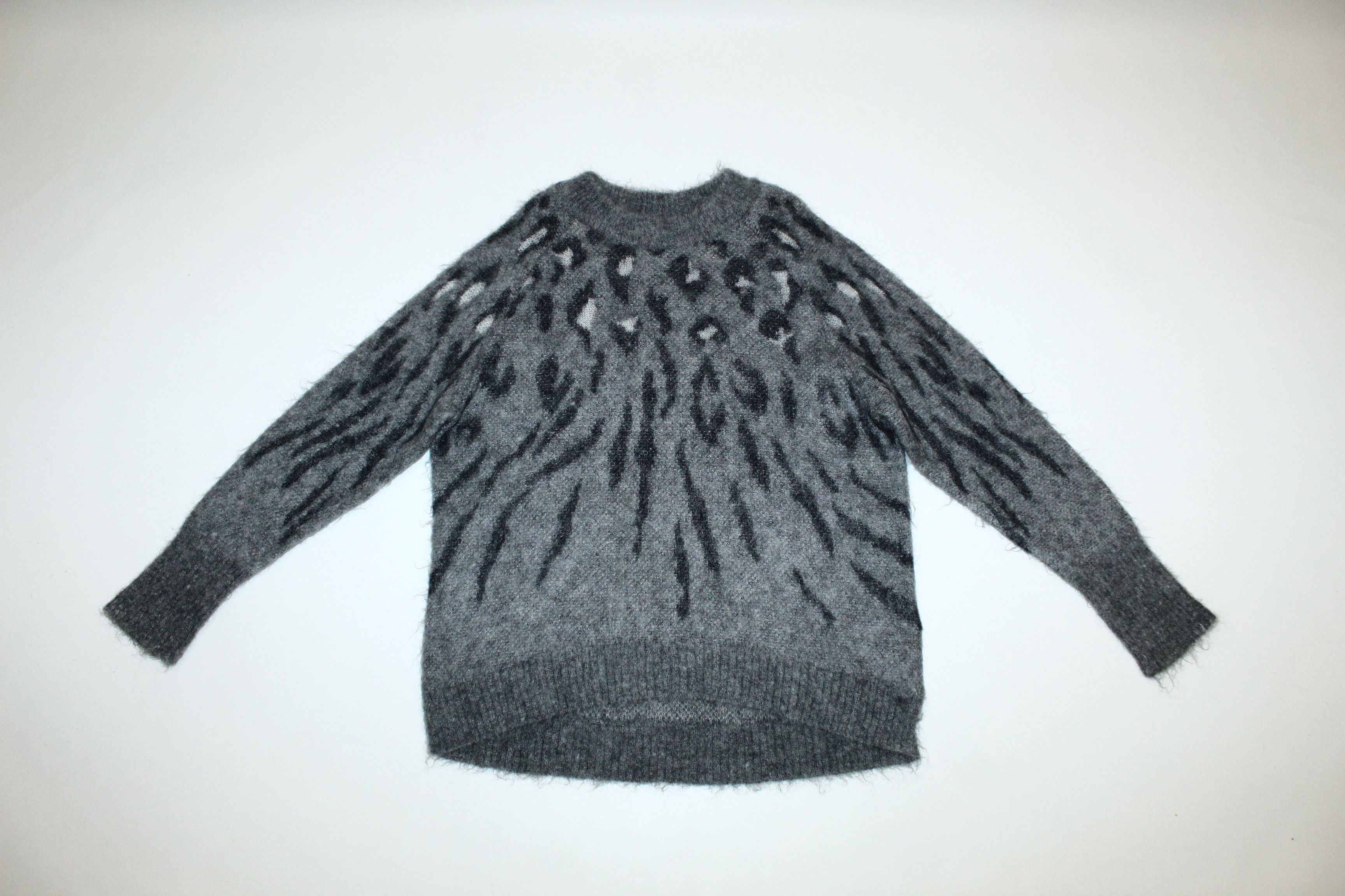 Allsaints Allsaints Arley Animal Mohair Oversize Jumper Size L / US 10 / IT 46 - 7 Thumbnail