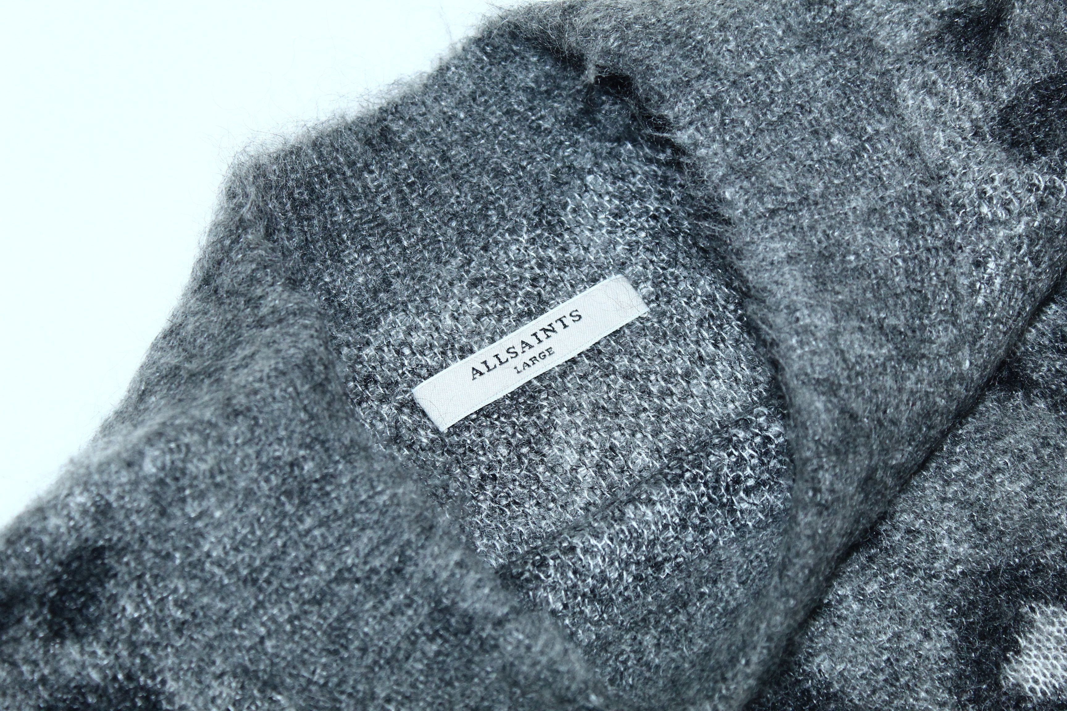 Allsaints Allsaints Arley Animal Mohair Oversize Jumper Size L / US 10 / IT 46 - 3 Thumbnail