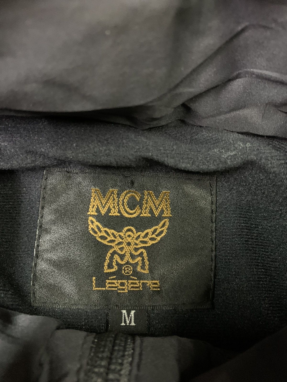 MCM 🔥MCM BIG LOGO SPELLOUT JACKETS Size US L / EU 52-54 / 3 - 8 Thumbnail