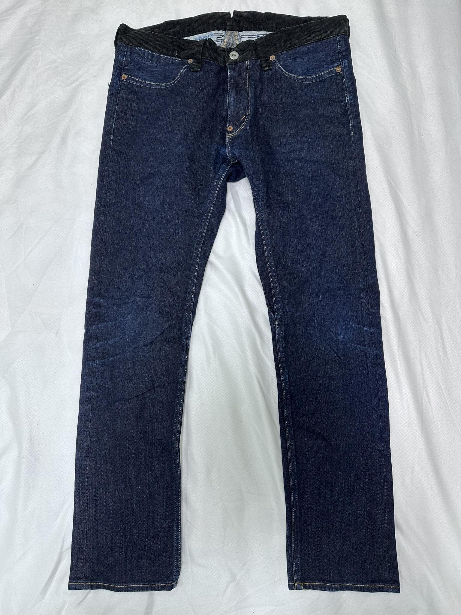 Comme des Garcons × Junya Watanabe × Levi's Junya Watanabe Man x Levi's Leather Right Pocket Jeans Size US 33 - 2 Thumbnail