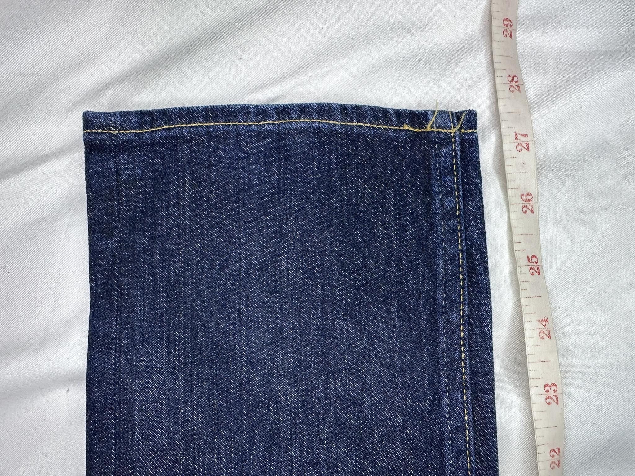 Comme des Garcons × Junya Watanabe × Levi's Junya Watanabe Man x Levi's Leather Right Pocket Jeans Size US 33 - 7 Thumbnail