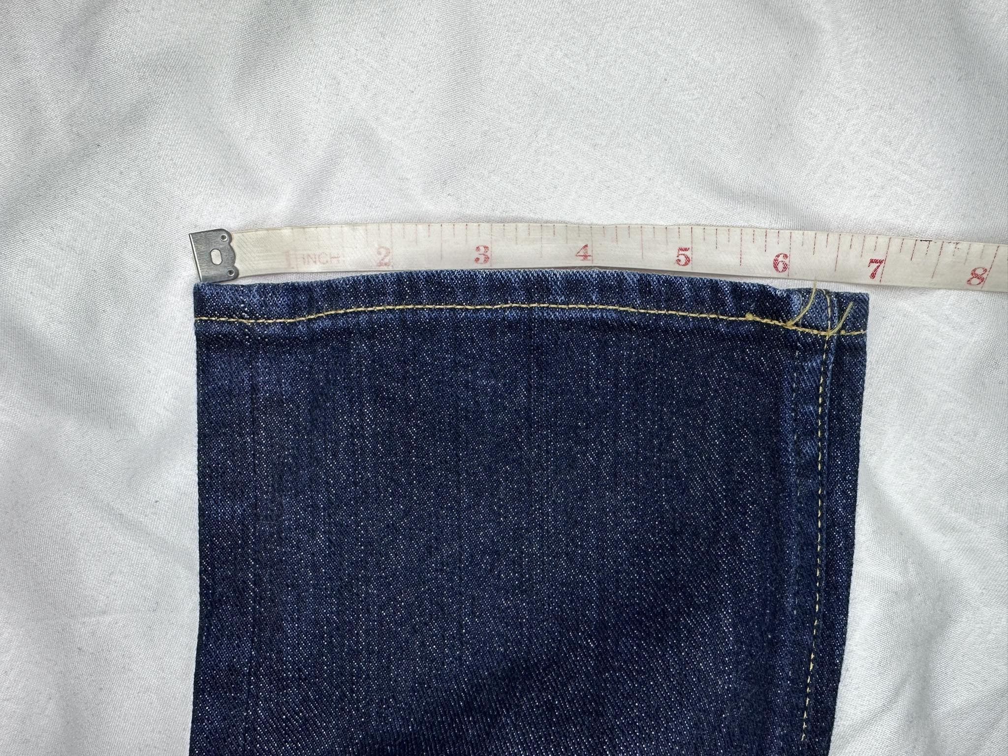 Comme des Garcons × Junya Watanabe × Levi's Junya Watanabe Man x Levi's Leather Right Pocket Jeans Size US 33 - 8 Thumbnail