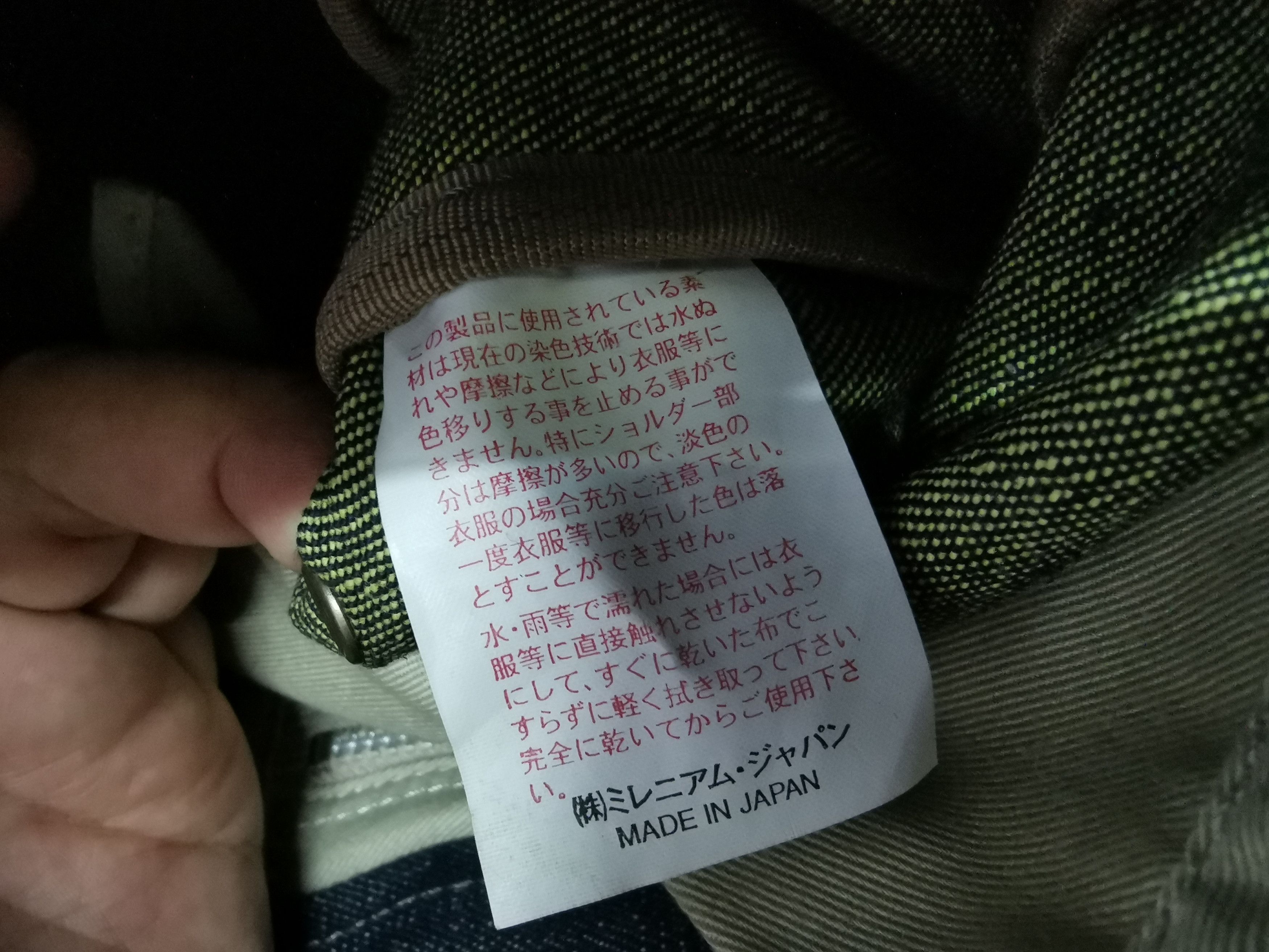 Japanese Brand Vintage Y'saccs byYohji Yamamoto Tote Bag Size ONE SIZE - 18 Thumbnail