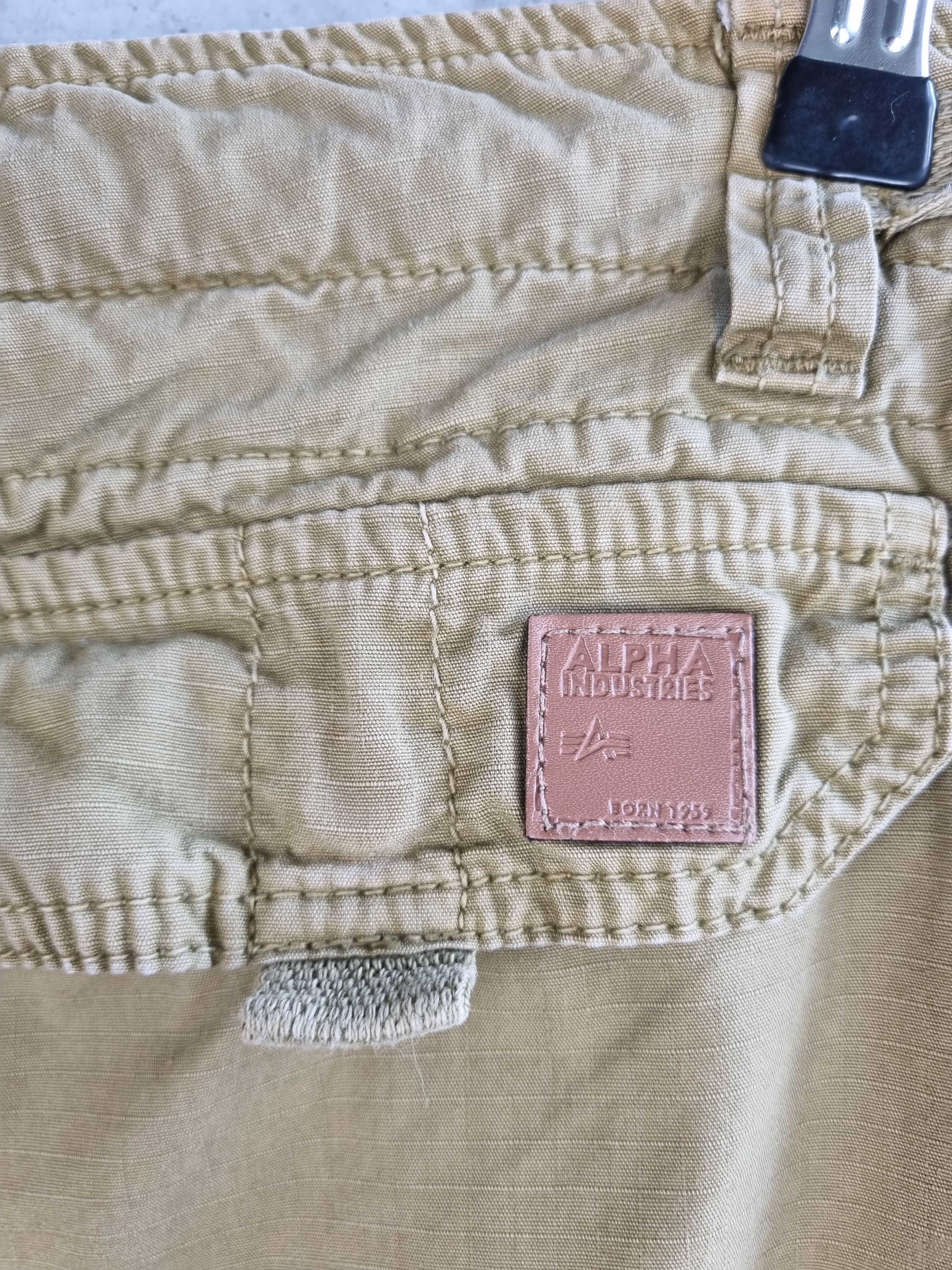 Alpha Industries × Japanese Brand Rare Alpha Industries Cargo Utility Pant Travis Scott Style Size US 32 / EU 48 - 9 Thumbnail