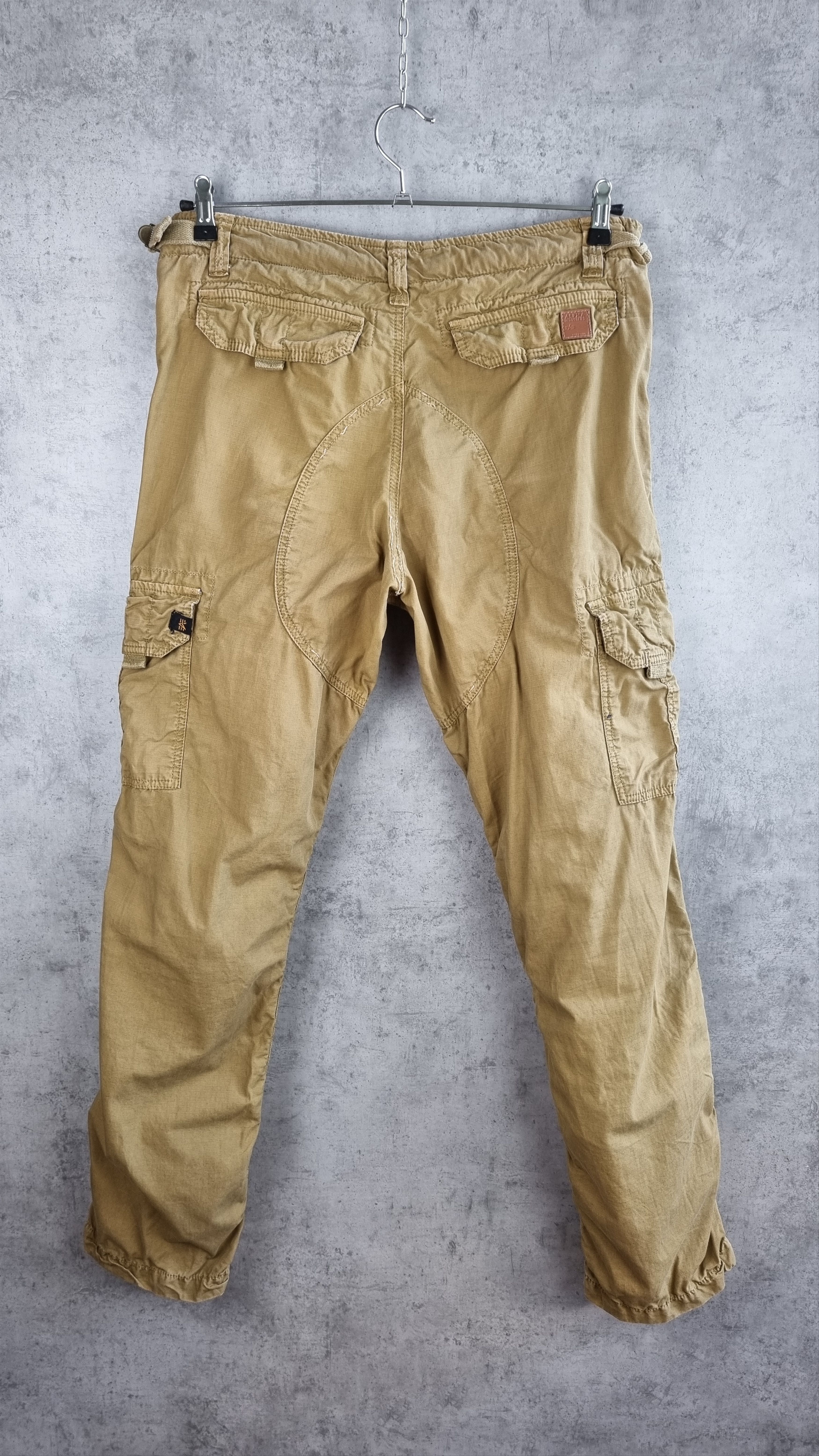 Alpha Industries × Japanese Brand Rare Alpha Industries Cargo Utility Pant Travis Scott Style Size US 32 / EU 48 - 15 Thumbnail